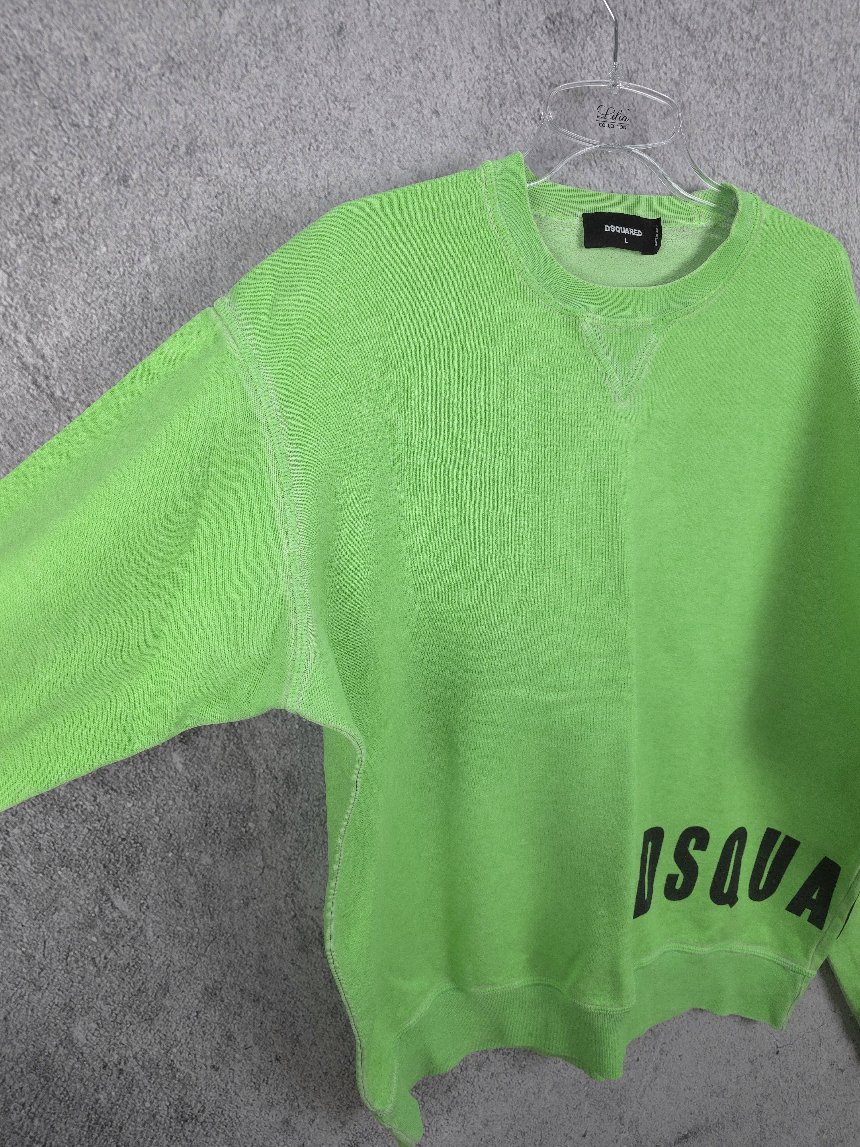 Dsquared2 Dsquared2 Boxy fit neon Crewneck Size US L / EU 52-54 / 3 - 3 Thumbnail