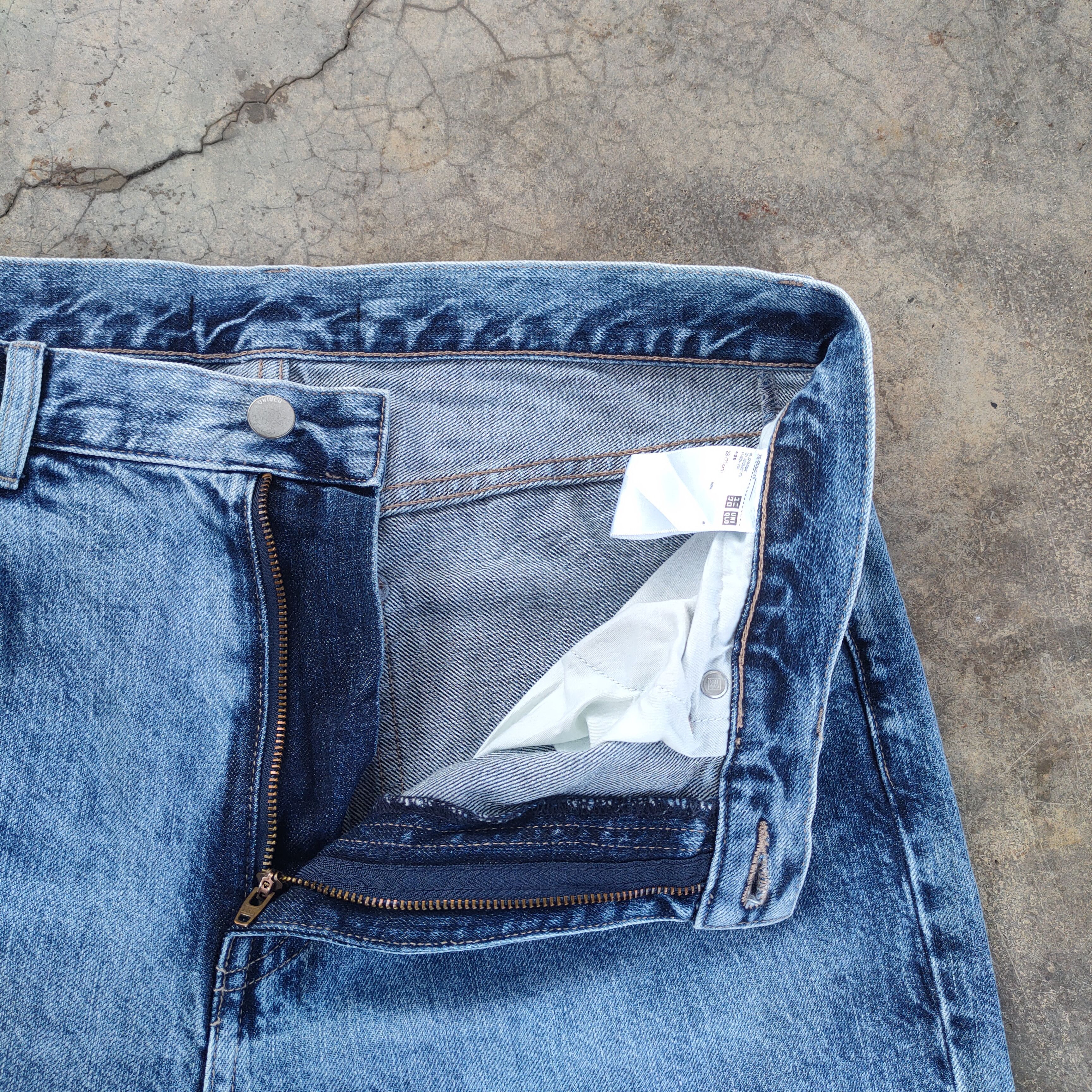 Japanese Brand VINTAGE JAPANESE DISTRESSED FADED JEANS PANTS Size US 33 - 6 Thumbnail