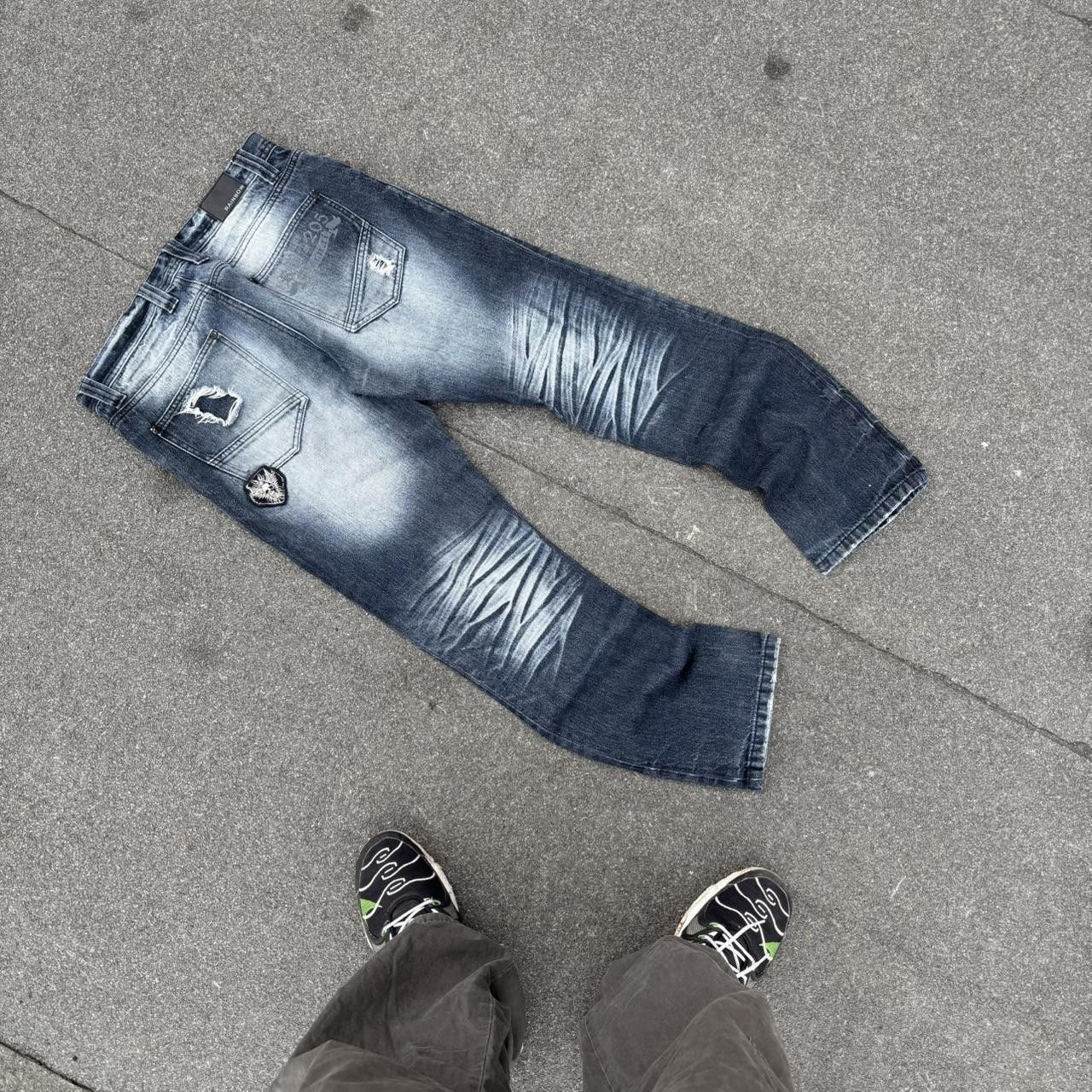 Japanese Brand × Vintage Rainbow Jeans Size US 34 / EU 50 - 6 Thumbnail