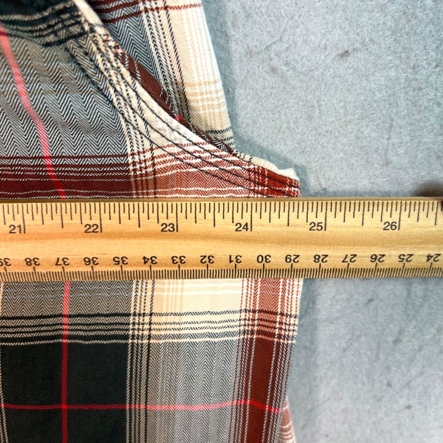 Banana Republic VINTAGE Banana Republic Mens Tailored Slim Fit Plaid Shirt XXL Cotton Blend Long Sleeve Size US XXL / EU 58 / 5 - 5 Thumbnail