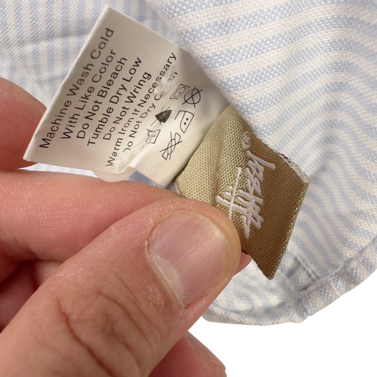 Stussy Stussy King Oxford Striped Button Down Shirt Mens Medium Size US M / EU 48-50 / 2 - 9 Thumbnail
