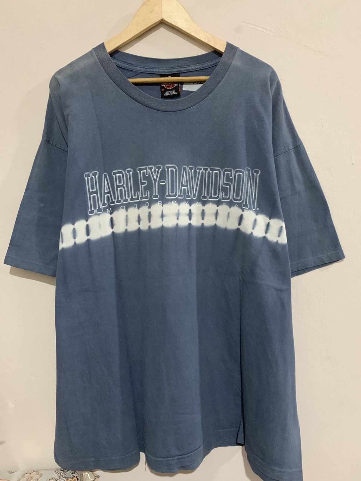 Harley Davidson × Vintage Vintage Harley Davidson Tee Shirt Size US XXL / EU 58 / 5 - 1 Thumbnail