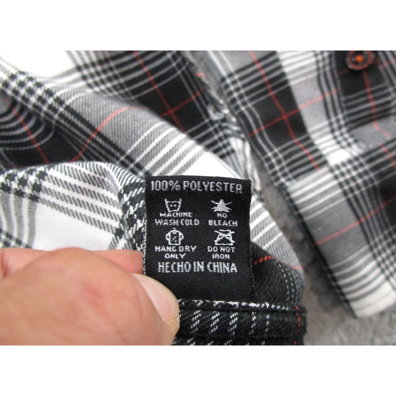 Vintage Dixxon Arthur Black White Plaid Snap Up Flannel Shirt Men's Size 4X Read Size US XXL / EU 58 / 5 - 4 Thumbnail