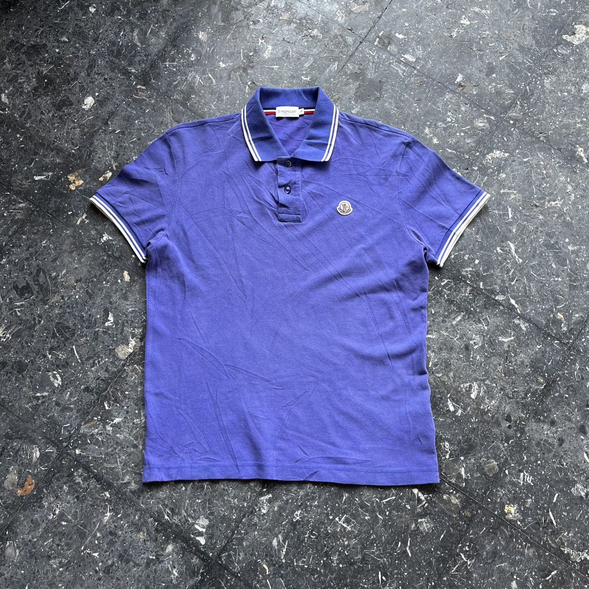Moncler Moncler Maglia Polo Manica Corta Polo T-Shirt Size US S / EU 44-46 / 1 - 1 Thumbnail