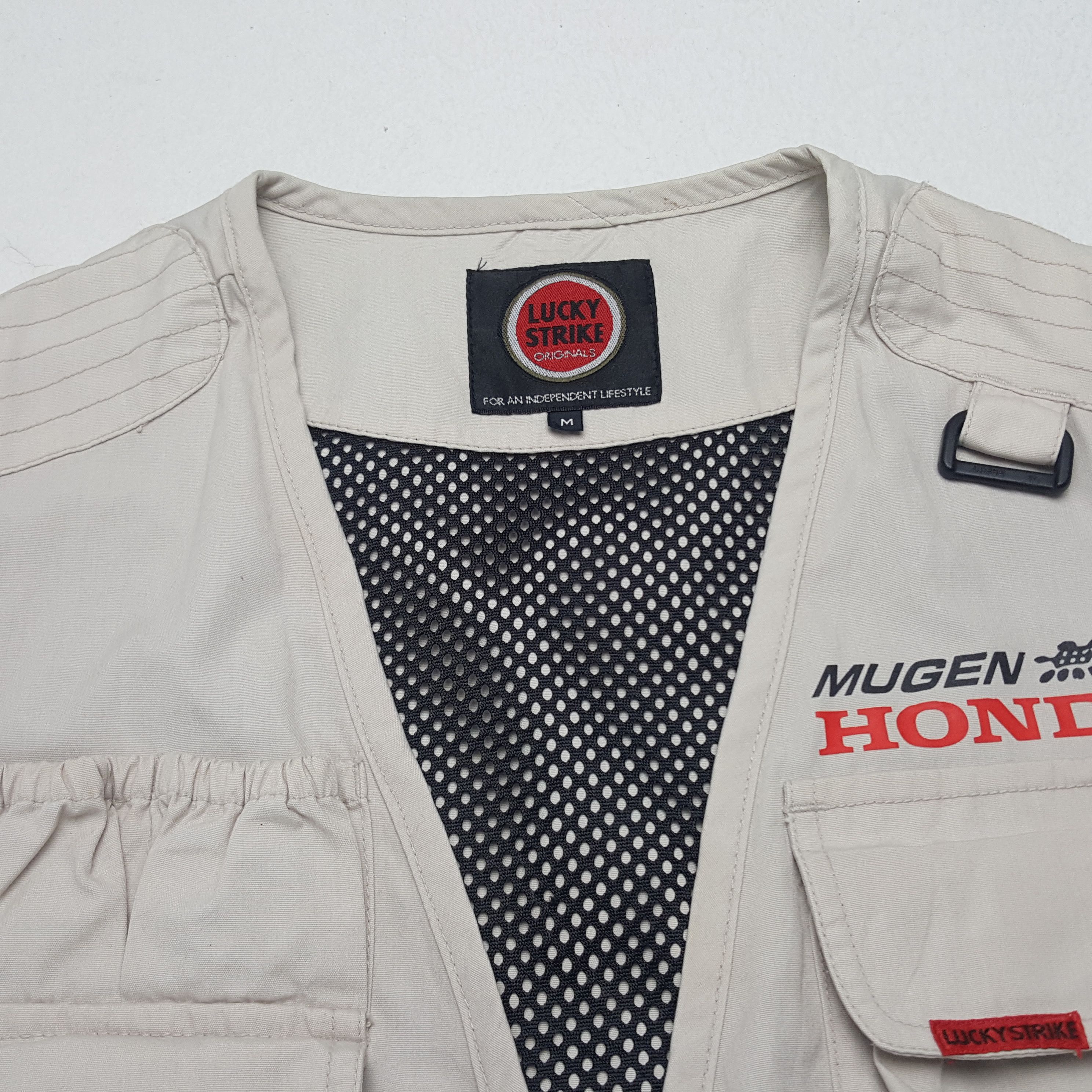 Honda × Vintage Vintage Lucky Strike x Custom Art Mugen Honda Jacket Vest Size US M / EU 48-50 / 2 - 5 Thumbnail