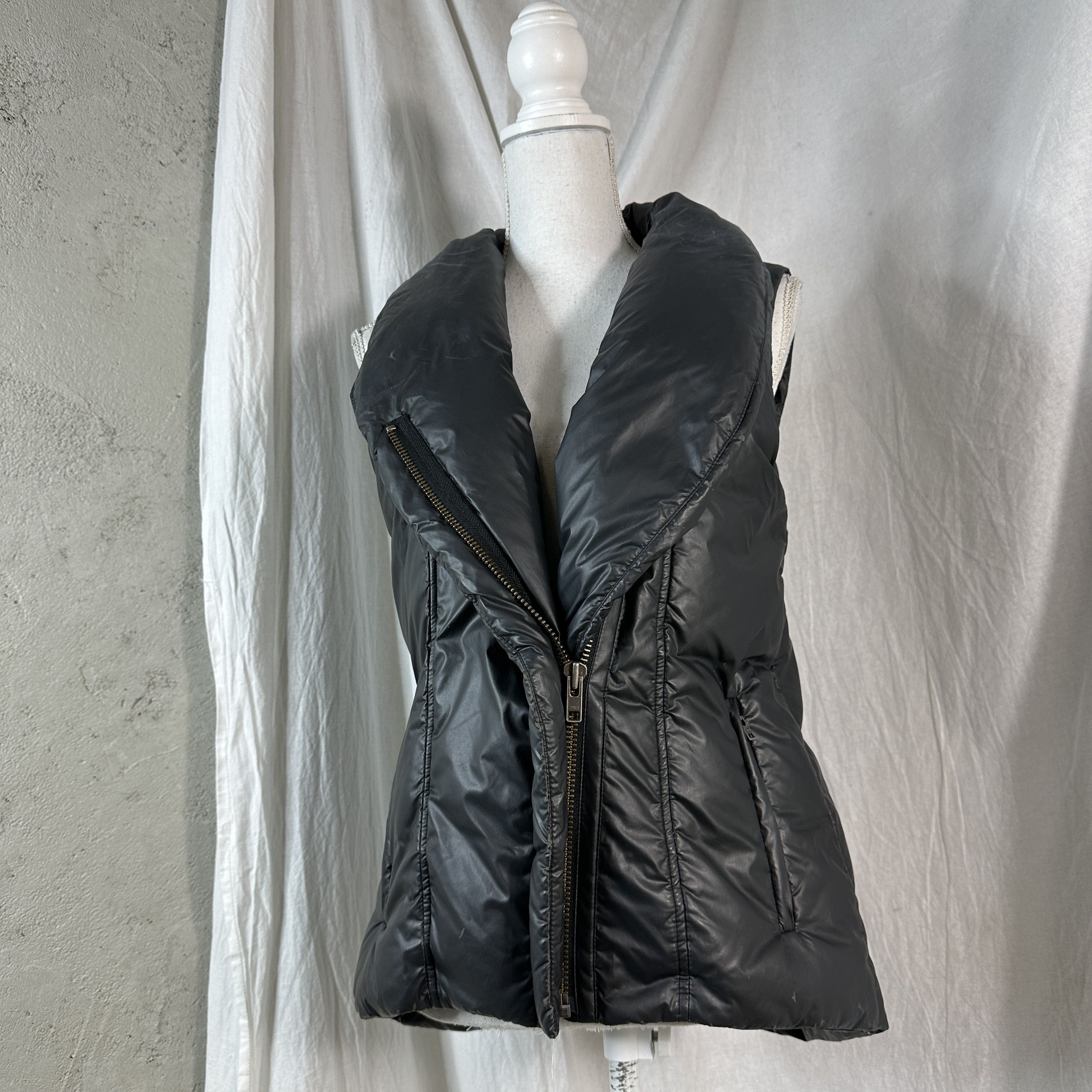 Helmut Lang × Vintage Vintage Helmut Lang Hybrid Puffer Jacket Size M / US 6-8 / IT 42-44 - 13 Thumbnail
