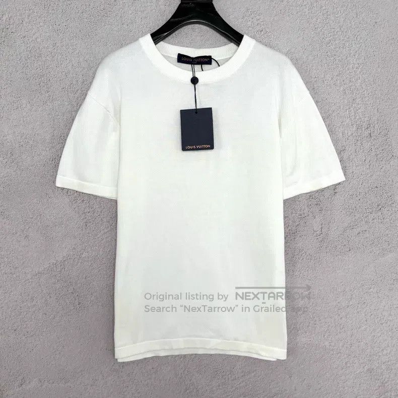 Louis Vuitton Louis Vuitton SS24 floral monogrammed crewneck knit short Size US S / EU 44-46 / 1 - 1 Thumbnail