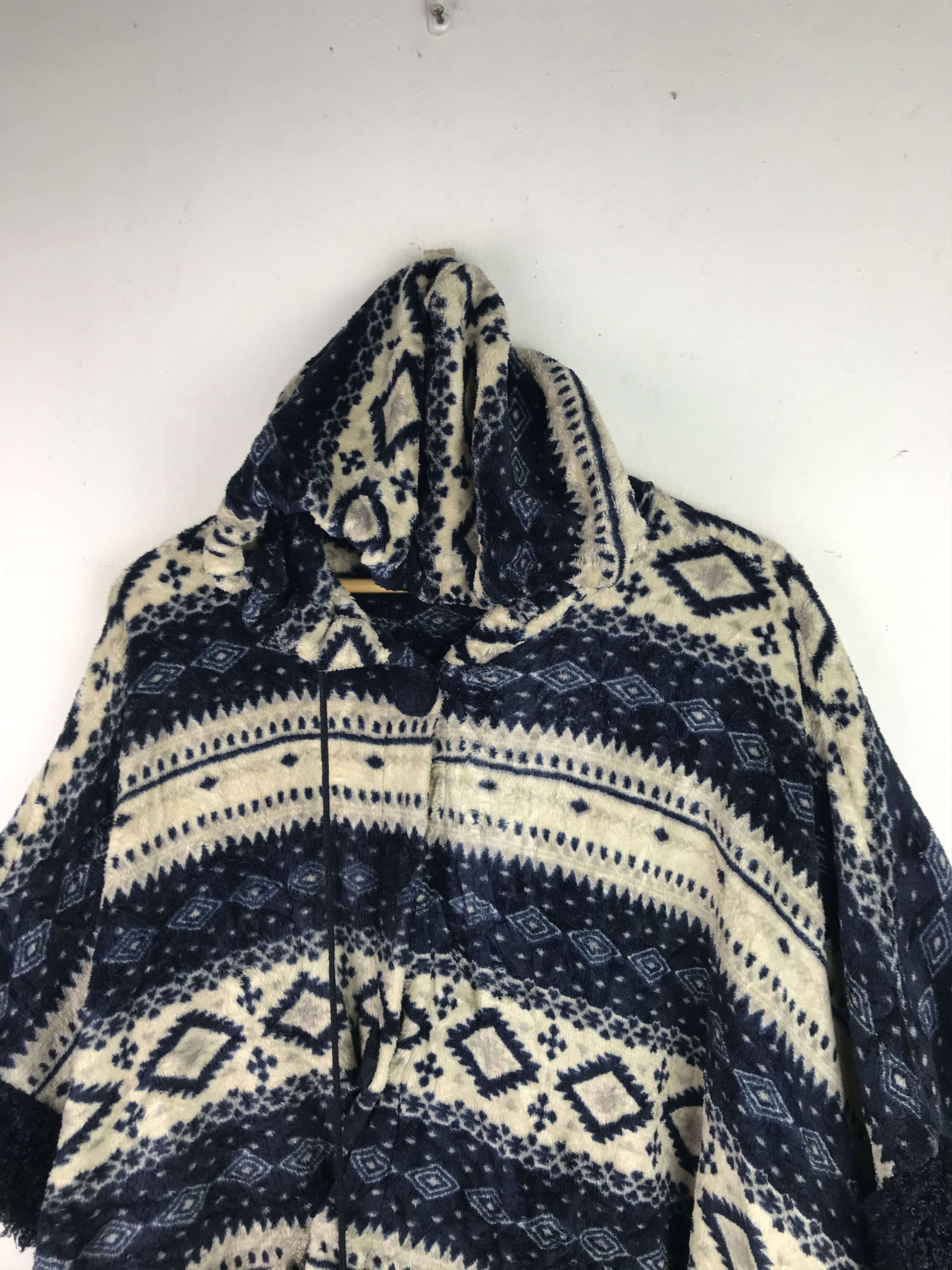 Japanese Brand Vintage colourful very rare cloak and capes Size US XXL / EU 58 / 5 - 4 Thumbnail