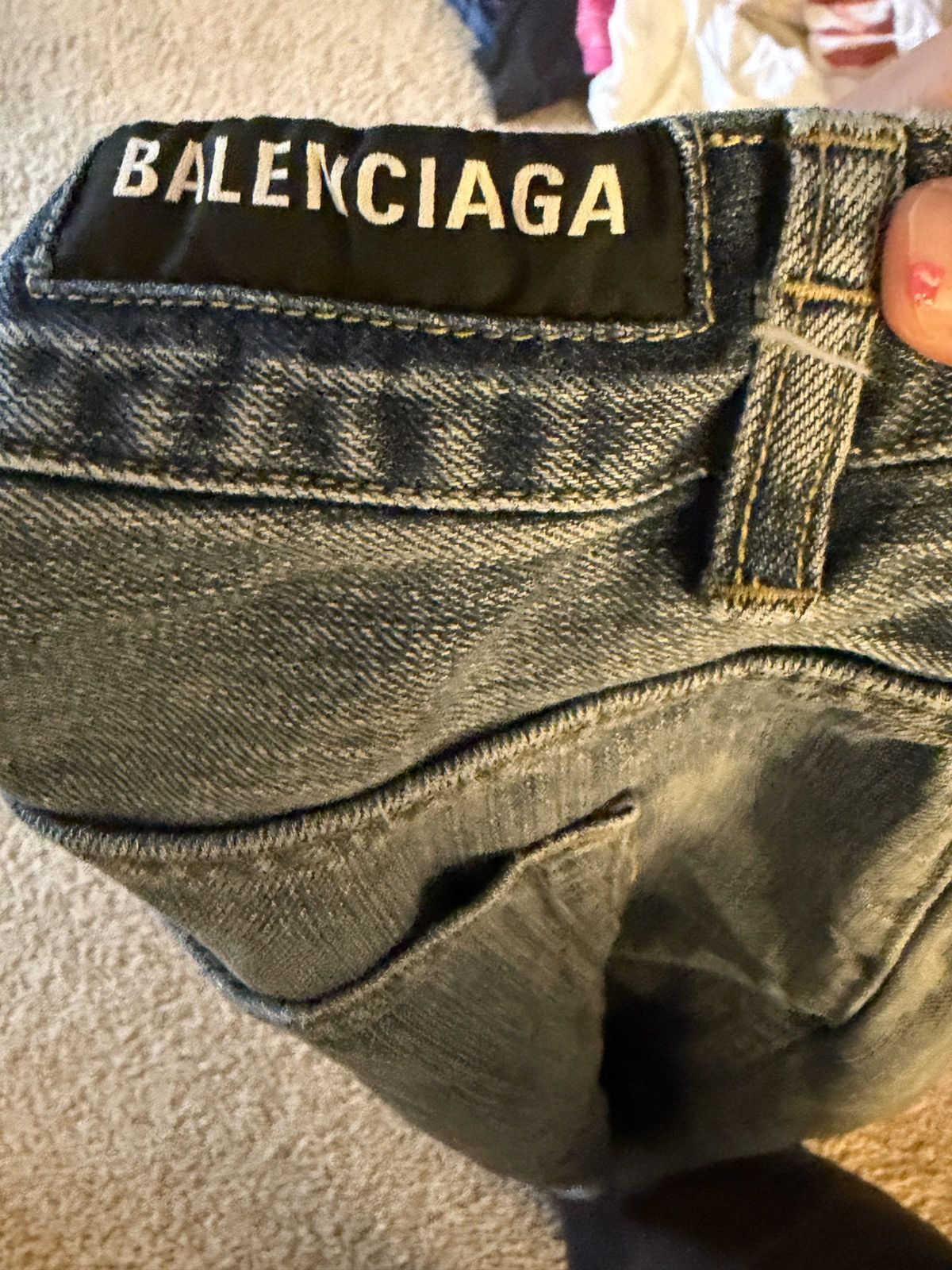 Balenciaga Balenciaga drawstring denim Size US 32 / EU 48 - 5 Thumbnail