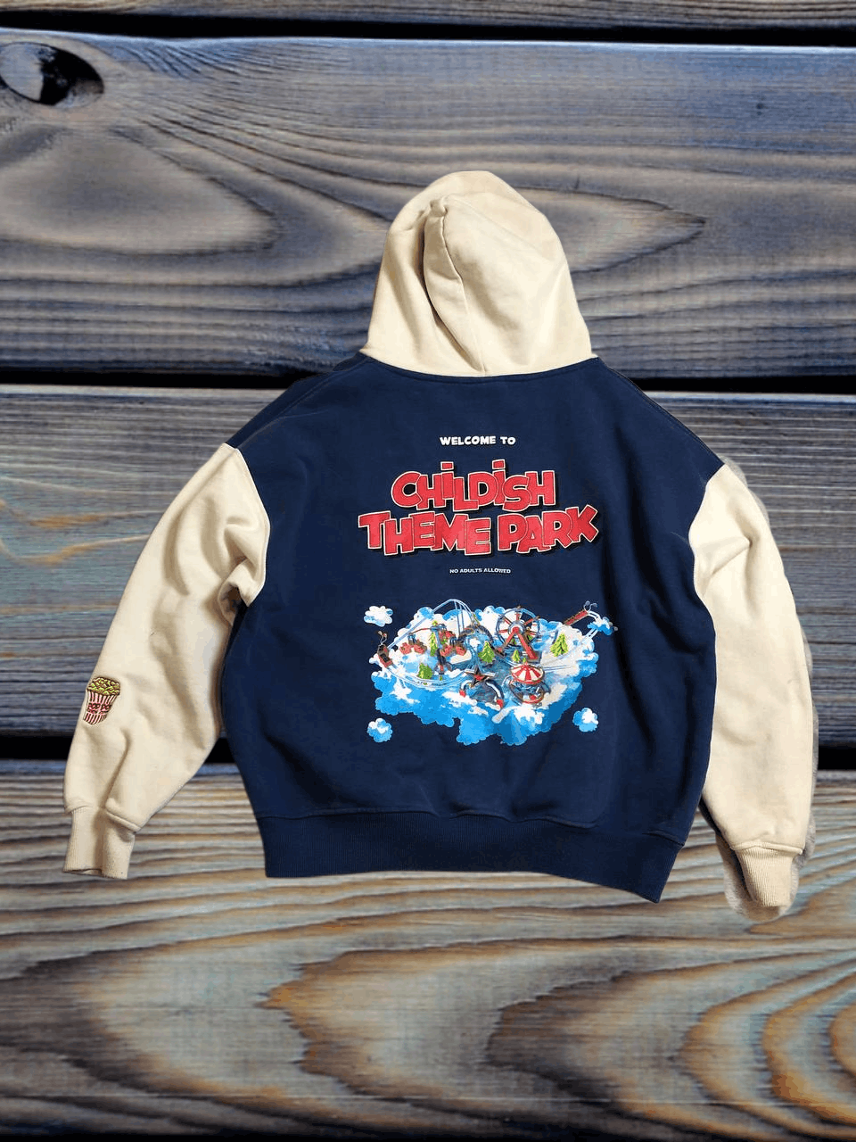 CHILDS Vintage Theme Park Childish Blue TGF Hoodie Size US S / EU 44-46 / 1 - 1 Thumbnail