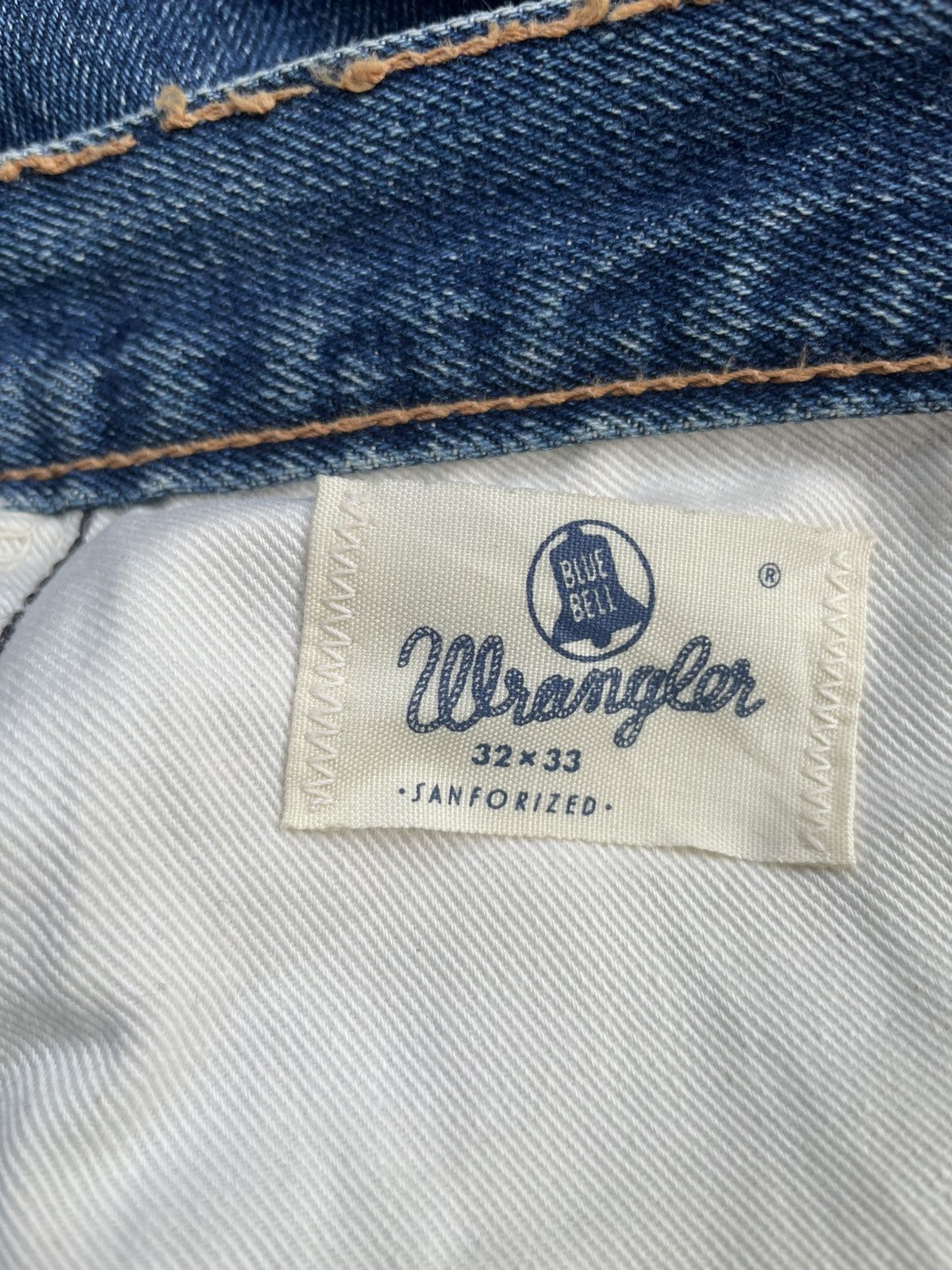 Wrangler Vintage Wrangler Blue Bell Selvedge Denim Size US 33 - 16 Thumbnail