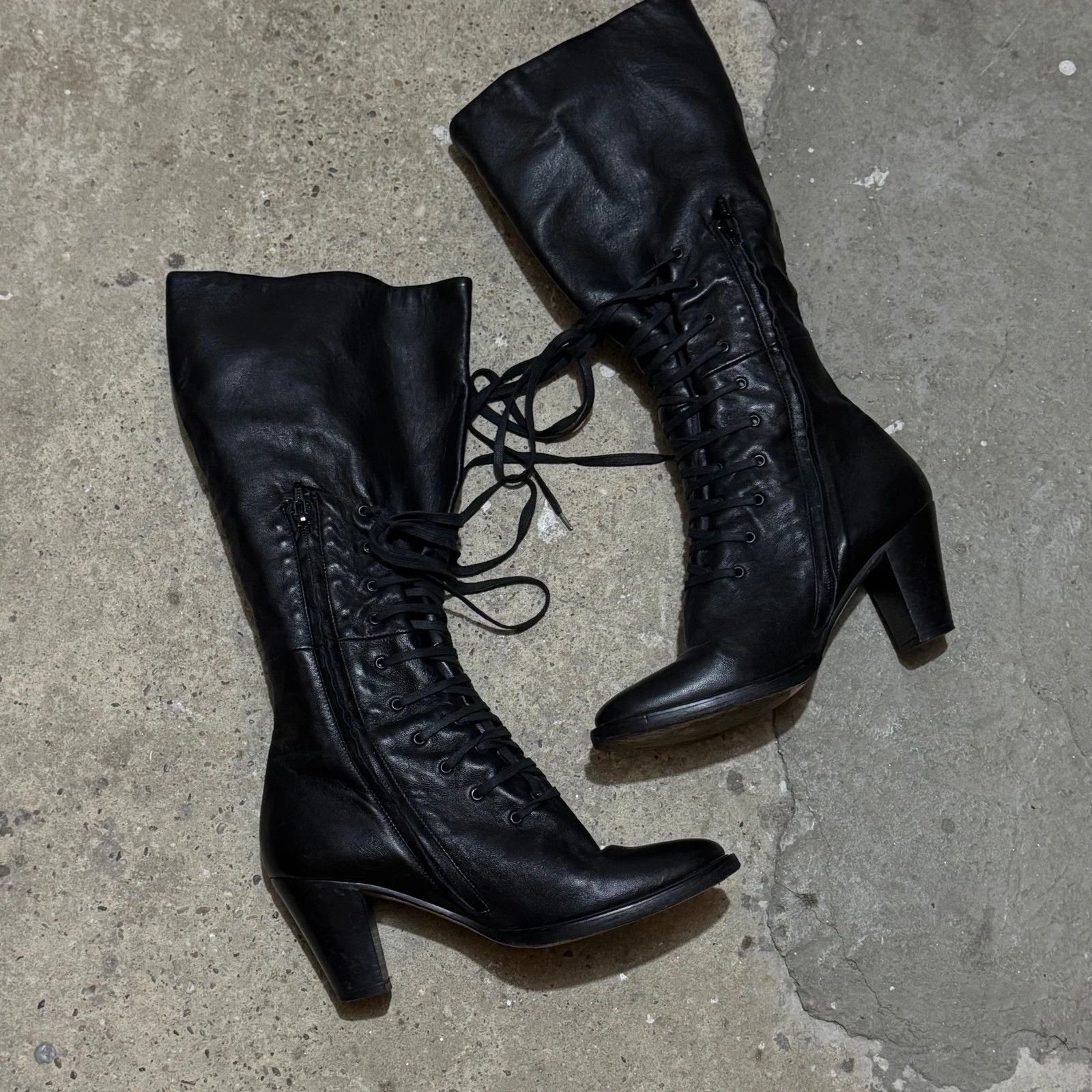 A.F. Vandevorst A.F Vandevorts lace up boots Size US 10 / IT 40 - 4 Thumbnail