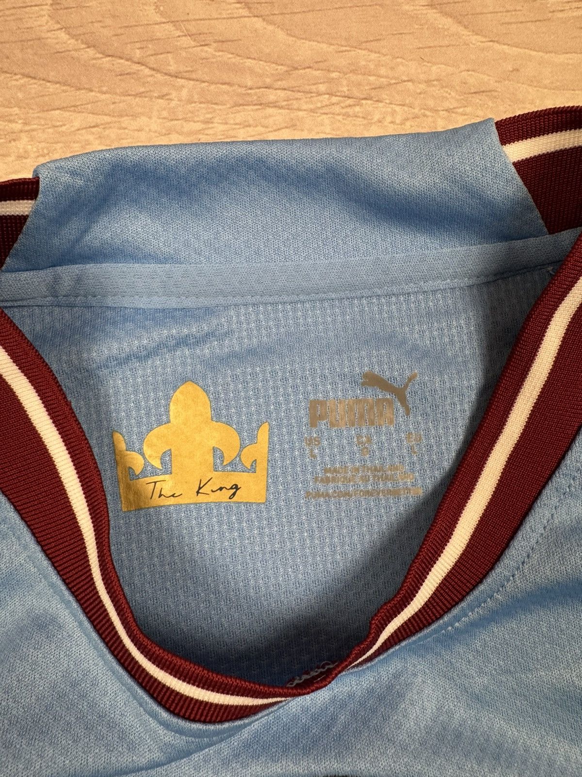 Puma Manchester City Puma 2021/2022 Home Jersey #9 Haaland Size US L / EU 52-54 / 3 - 8 Thumbnail