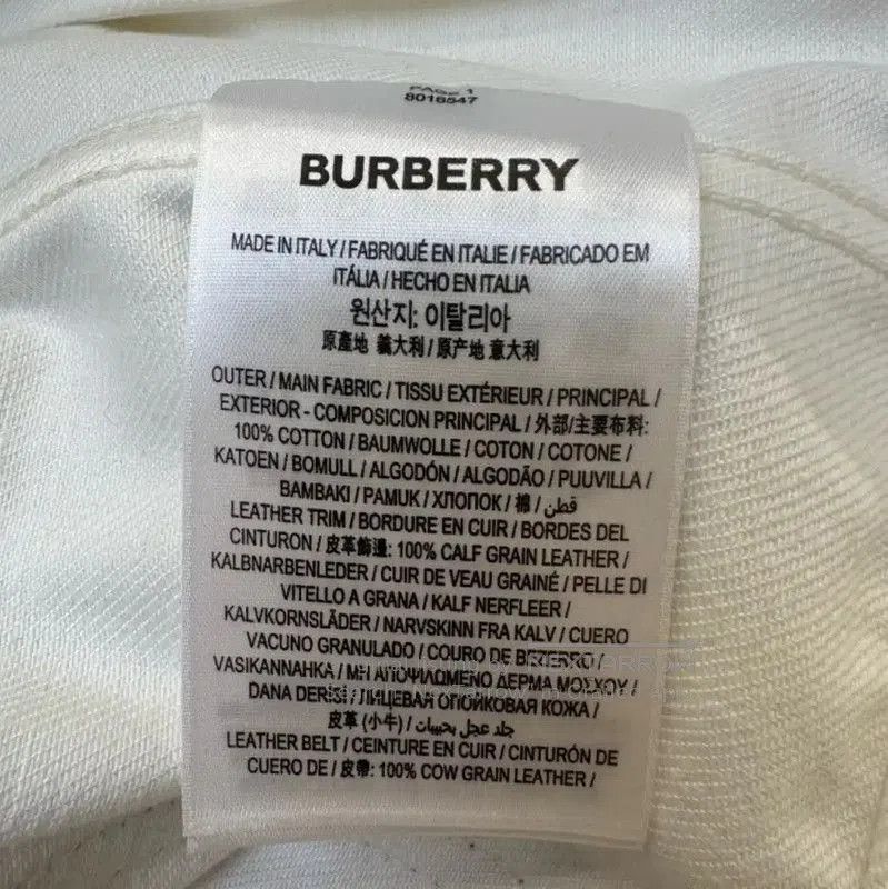 Burberry Burberry White Cotton Cropped Jacket. Size XS / US 0-2 / IT 36-38 - 8 Thumbnail