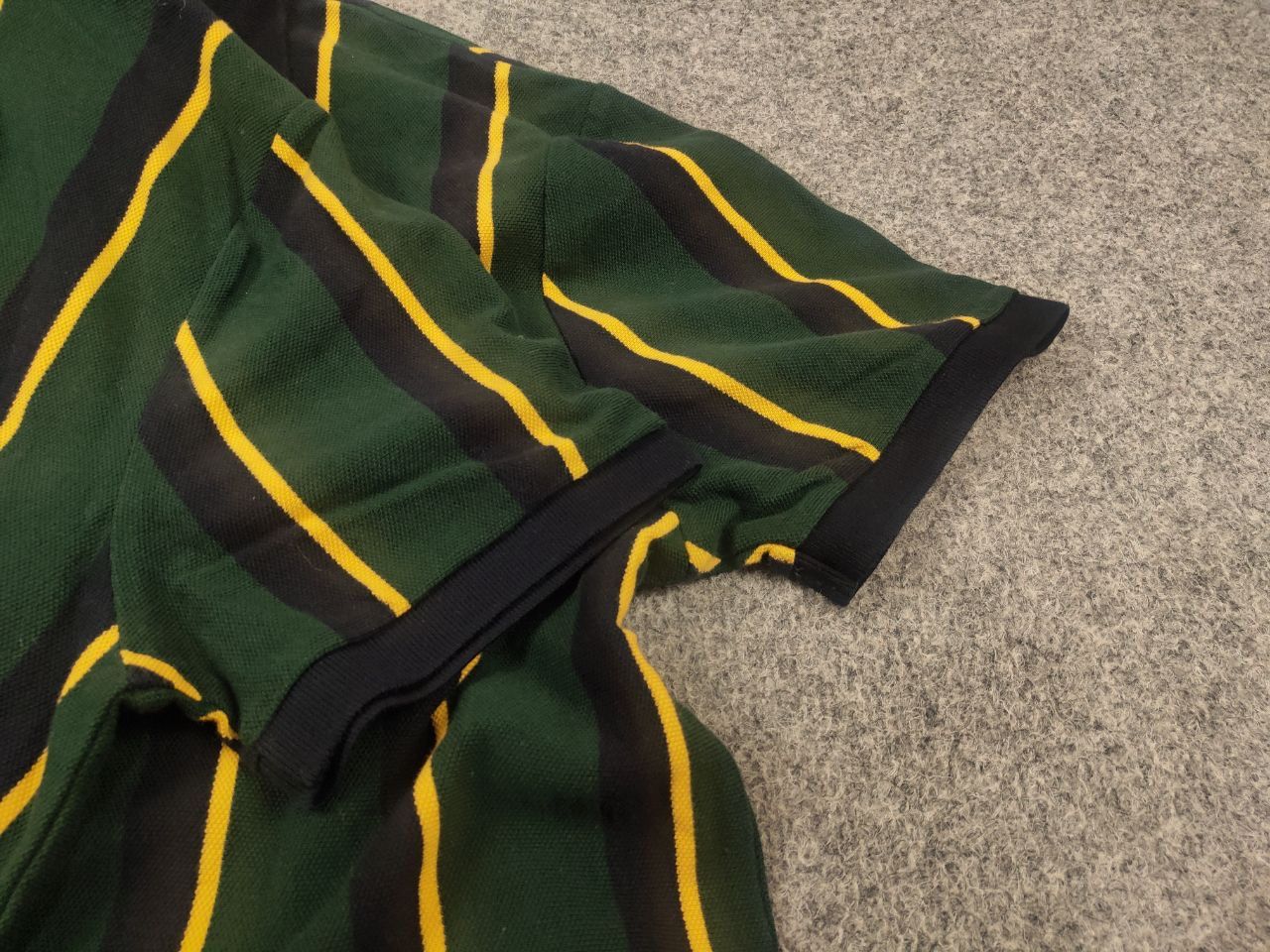 Polo Ralph Lauren Polo by Ralph Lauren custom fit stripe green Vintage T Shirt Size US L / EU 52-54 / 3 - 8 Thumbnail