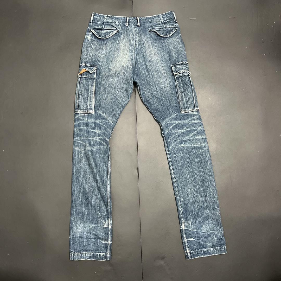 Kapital kapital kiro hirata denim cargo pants Size US 33 - 2 Thumbnail