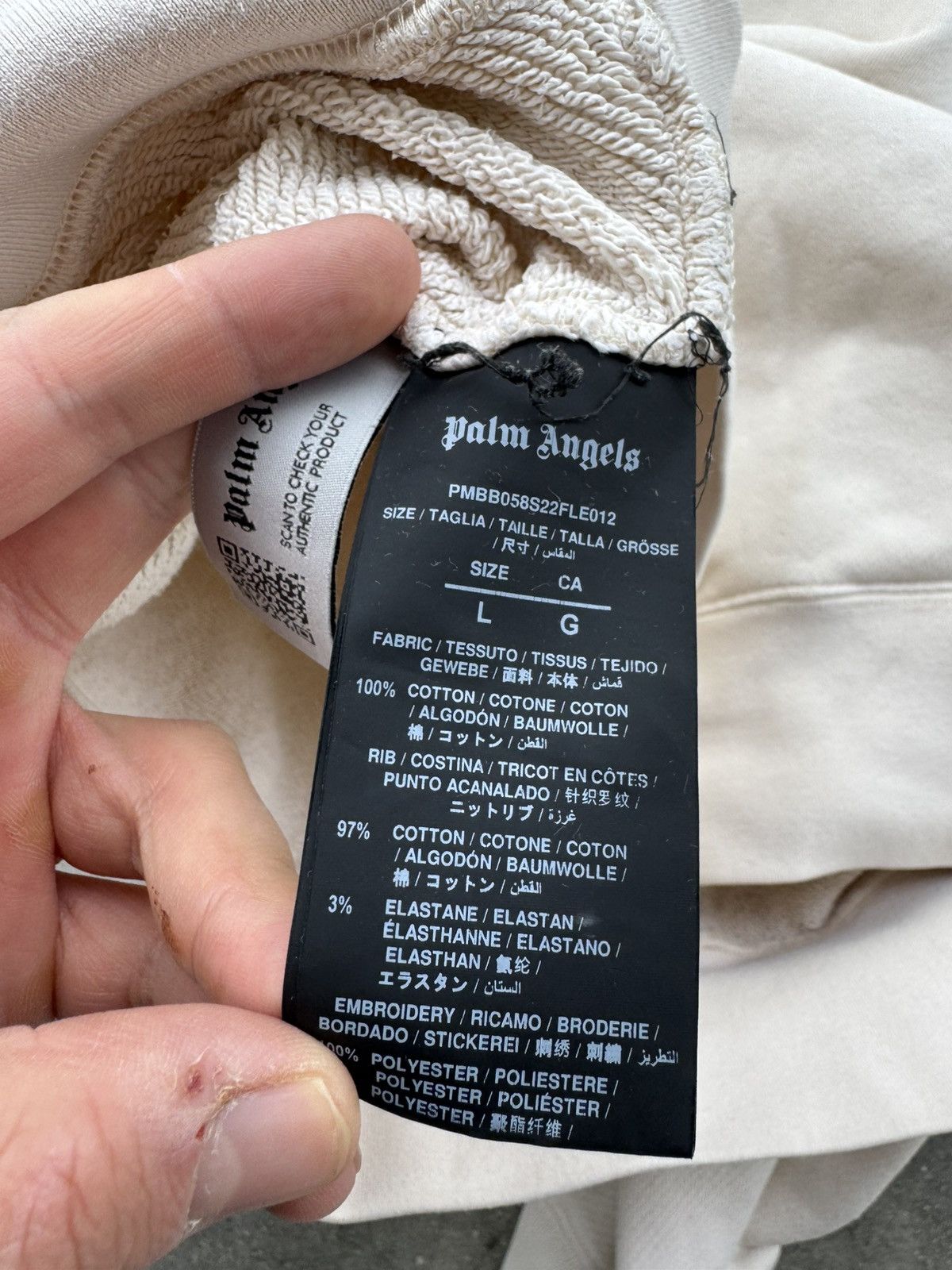 Palm Angels Palm Angels Hoodie classic palm hoodie Size US L / EU 52-54 / 3 - 6 Thumbnail