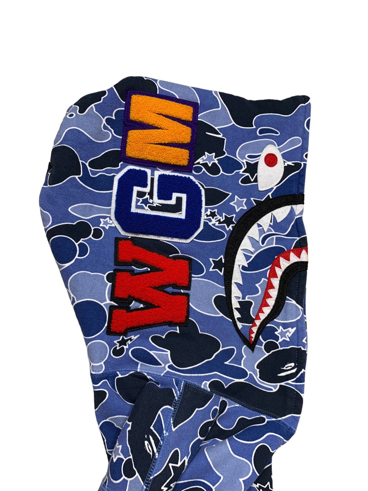 Bape OG Bape Psyche Sta Camo Shark Hoodie SS17 A Bathing Ape Size US M / EU 48-50 / 2 - 7 Thumbnail