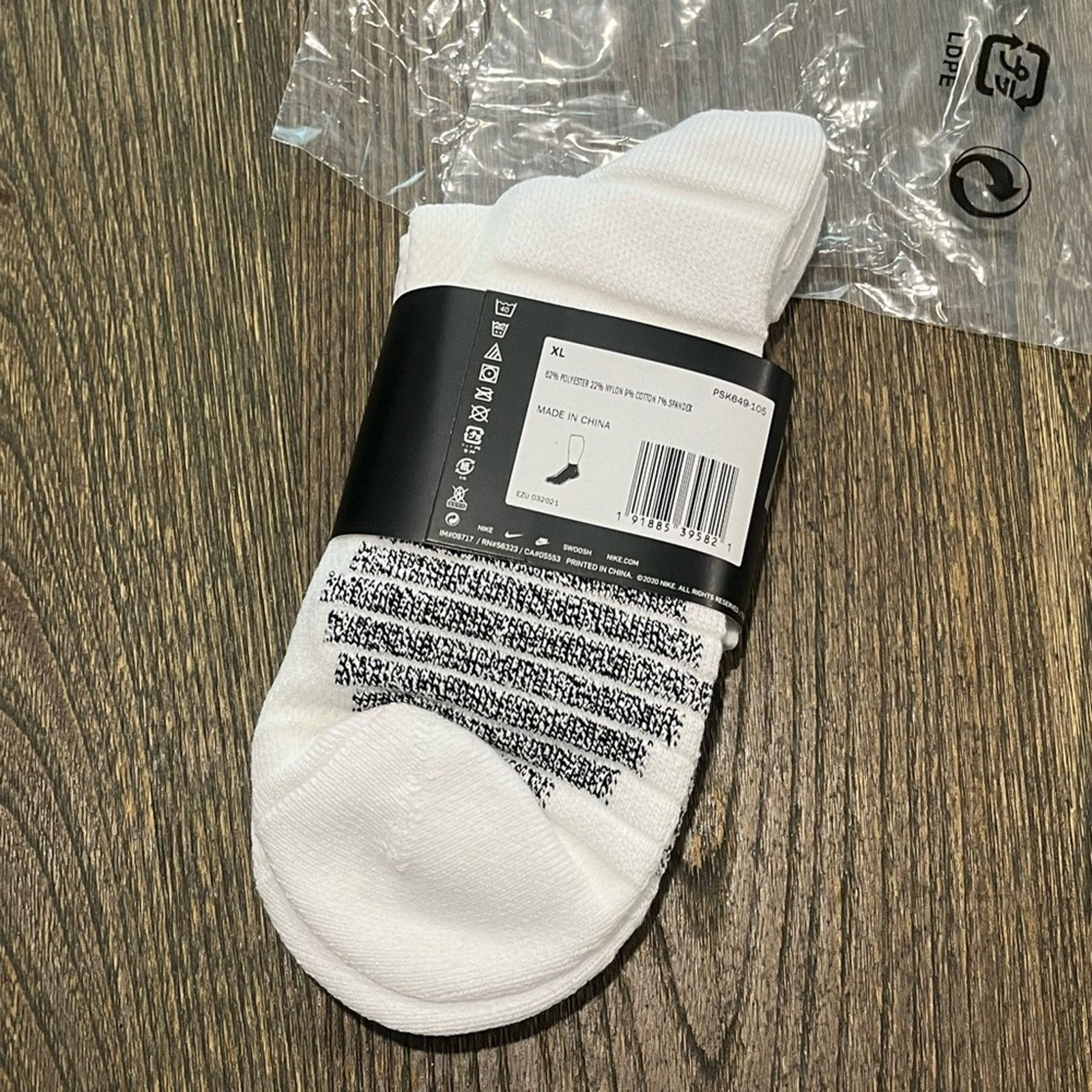 Nike NWT Nike Mens Swoosh NBA Authentic Team Issued Ankle Socks Size ONE SIZE - 6 Thumbnail