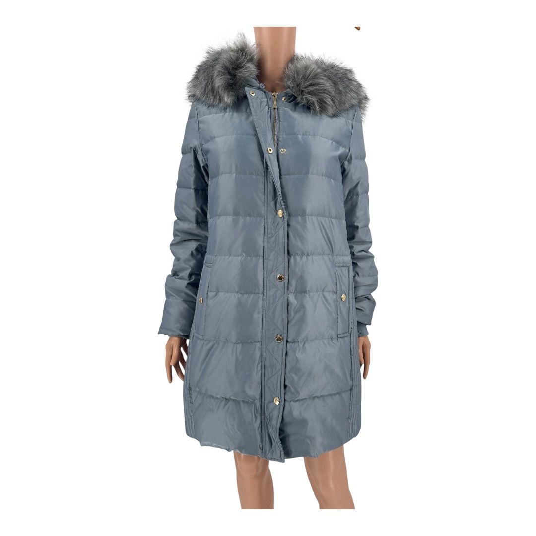 Kate Spade Kate Spade Jacket Quilted Faux Fur Hood Down Puffer Size M / US 6-8 / IT 42-44 - 4 Thumbnail