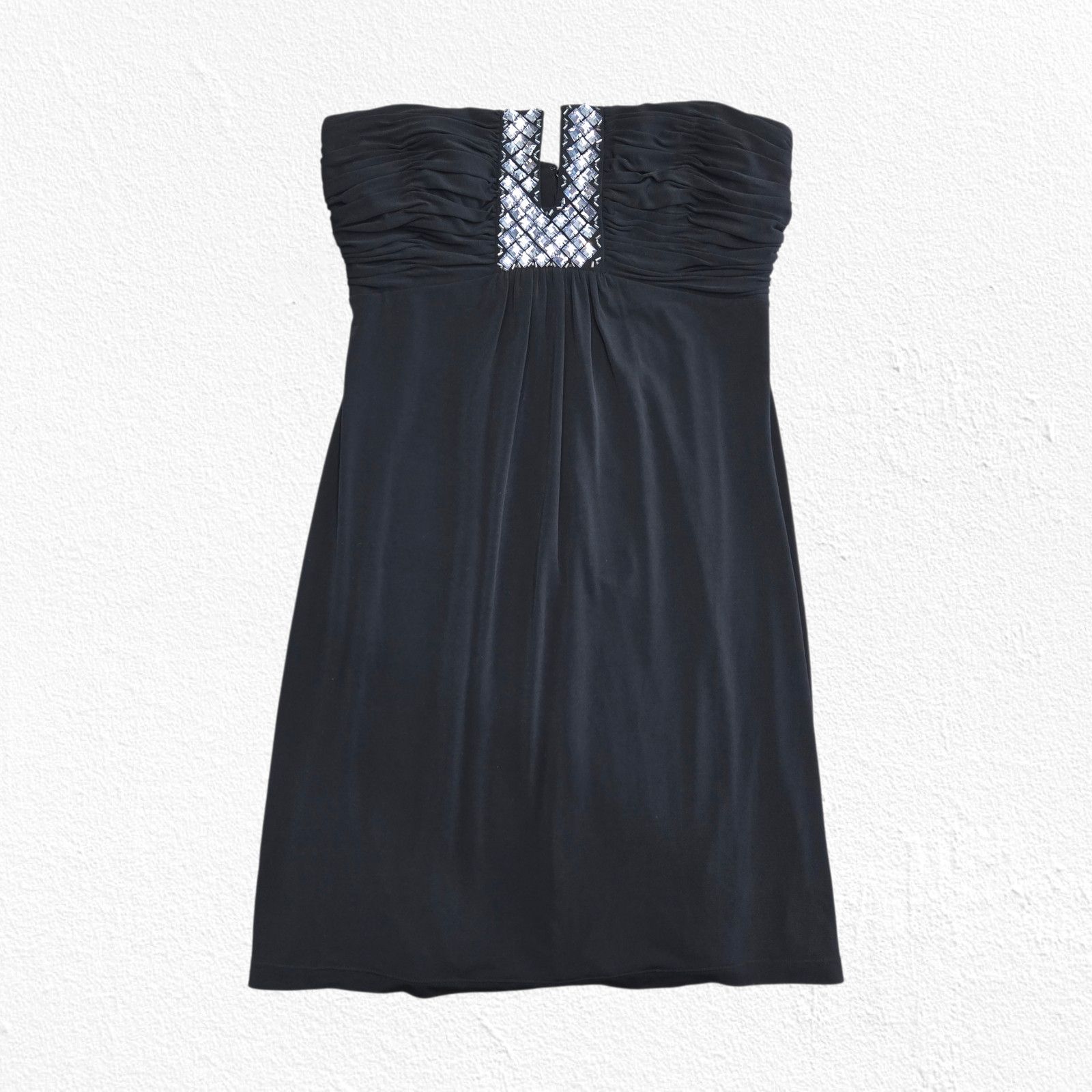 Calvin Klein Y2K Calvin Klein Black Strapless Mini Dress Size 6 Size M / US 6-8 / IT 42-44 - 2 Thumbnail