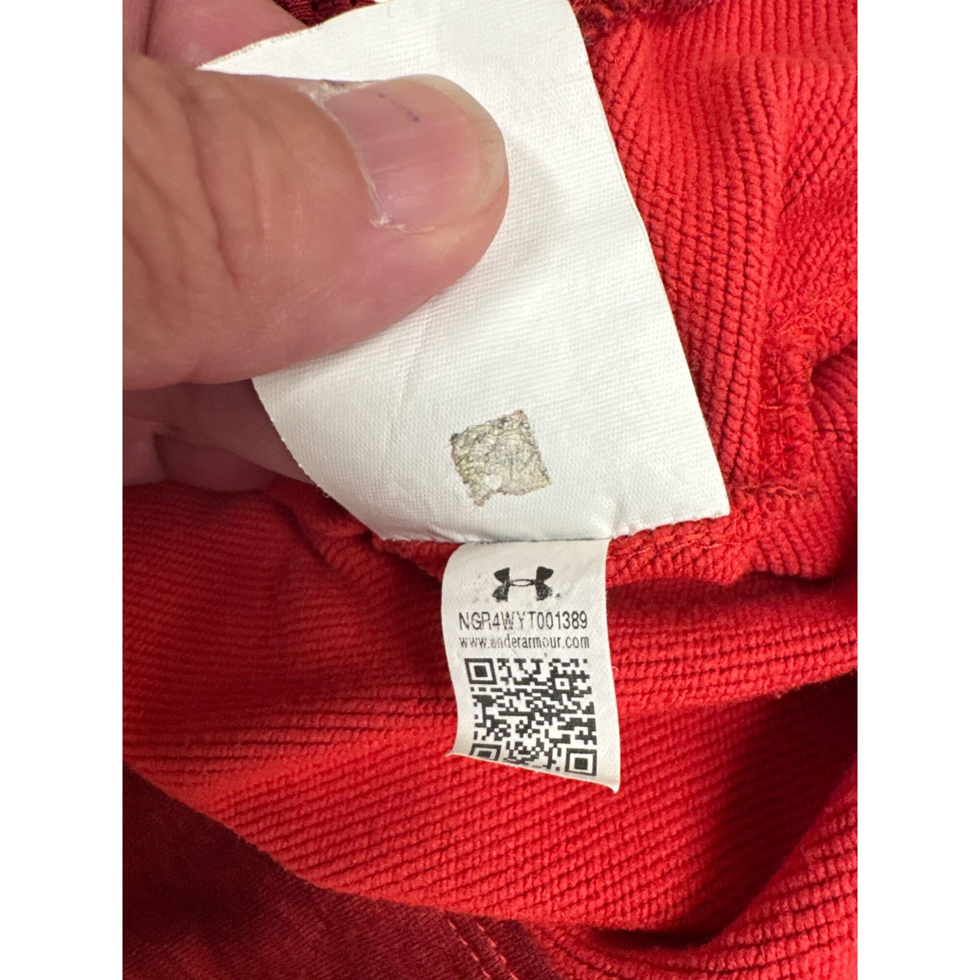 Under Armour Underarmour Cold Gear Mens red hoodie sweater size L SKU 742 Size US L / EU 52-54 / 3 - 8 Thumbnail