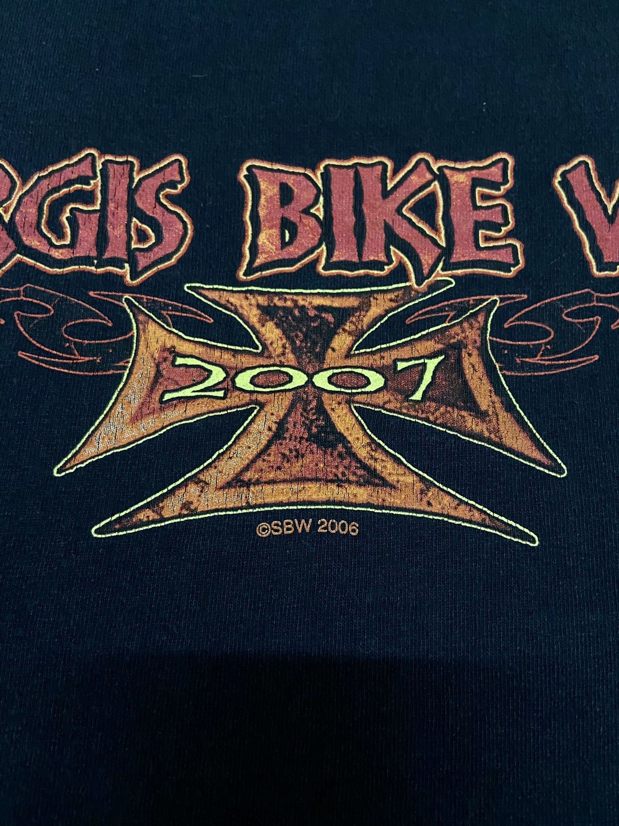 Vintage STURGIS BIKE WEEK 2007 TEE Size US L / EU 52-54 / 3 - 8 Thumbnail