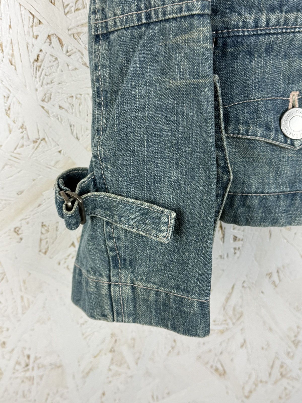 Jean Paul Gaultier Vintage Jean Paul Gaultier Jean’s Short Denim Jacket Blue 38 Size XS / US 0-2 / IT 36-38 - 5 Thumbnail