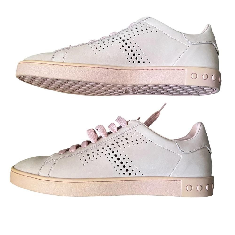 Tod's Tod's Leather Pink Sneaker NWT Size 10 Size US 10 / IT 40 - 5 Thumbnail