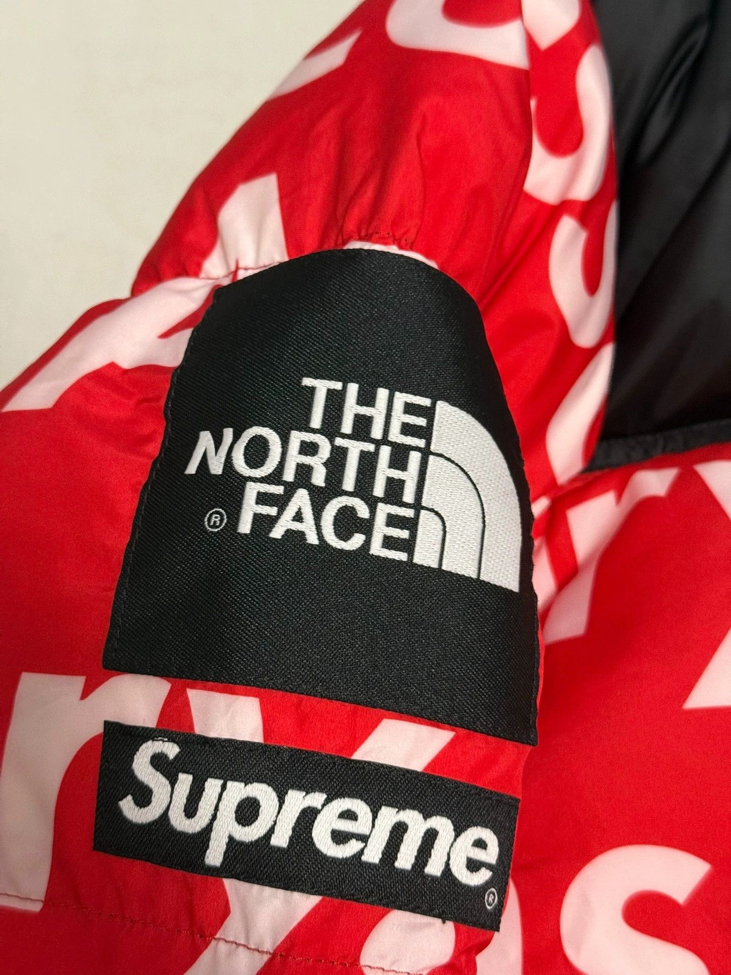 Supreme Supreme TNF by any means Red Puffer Jacket Size S Size US S / EU 44-46 / 1 - 2 Thumbnail
