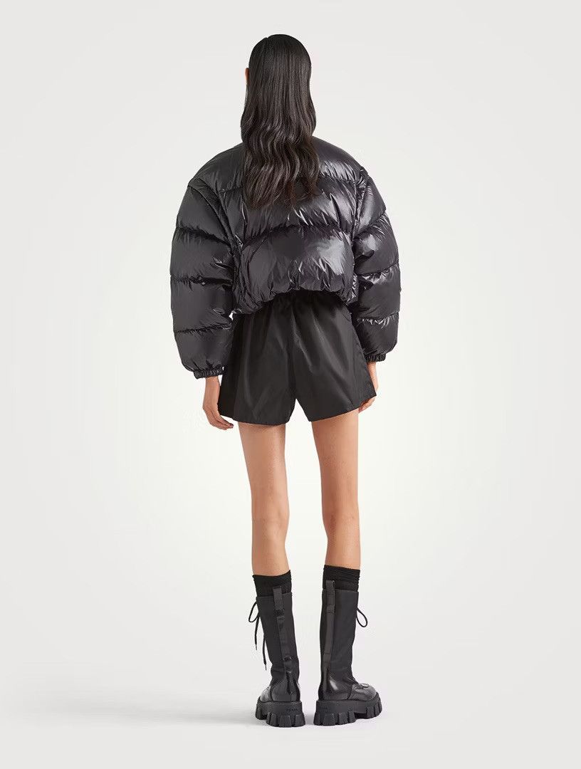 Prada Prada Re-Nylon Cropped Convertible Down Jacket Size 42 Size M / US 6-8 / IT 42-44 - 3 Thumbnail