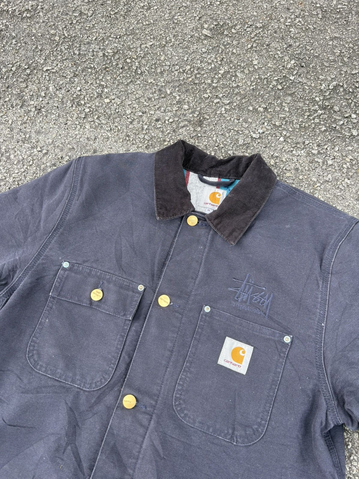 Carhartt × Stussy Stussy X Carhartt Chore Coat Size US M / EU 48-50 / 2 - 3 Thumbnail