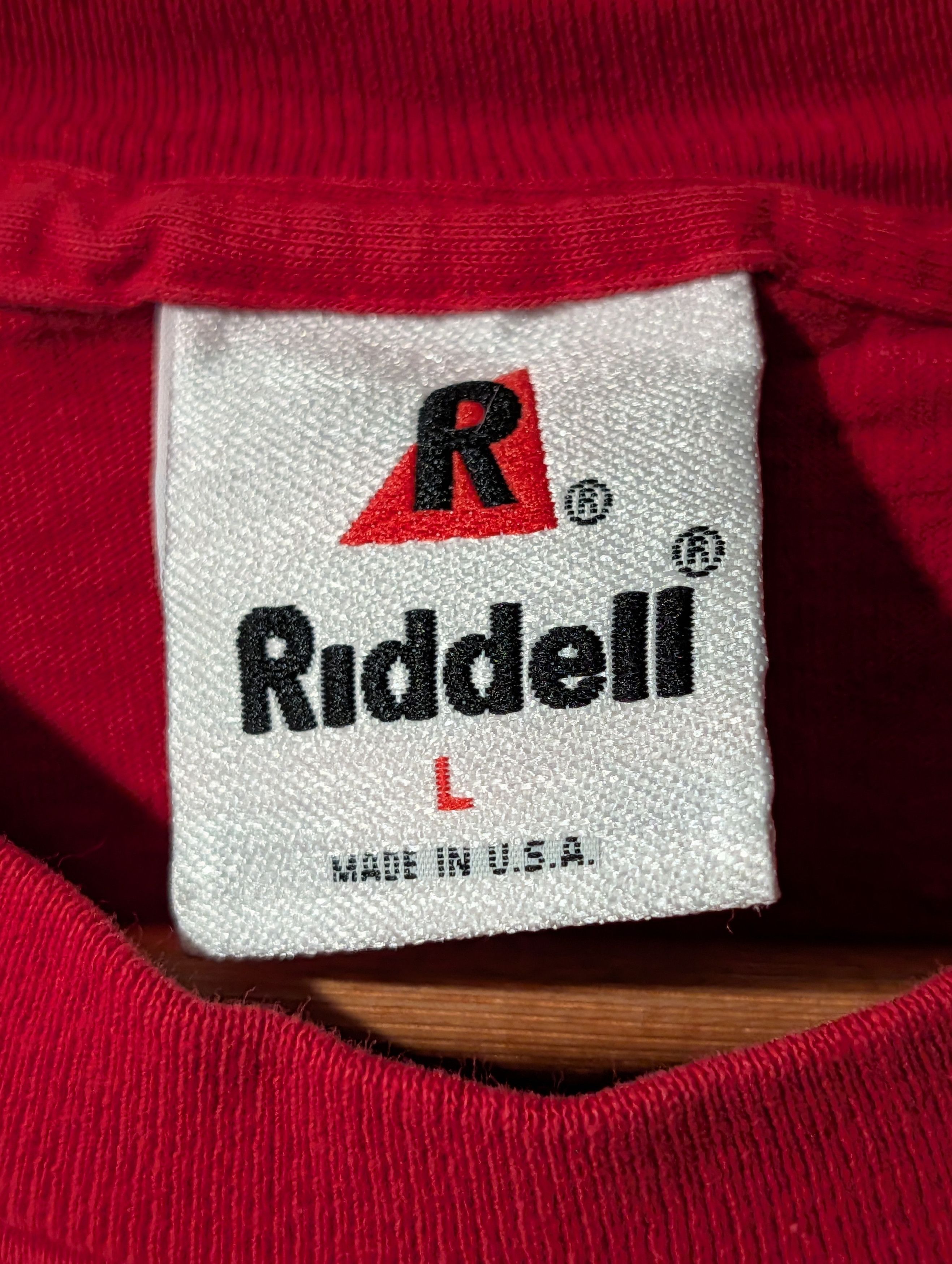 NFL Vtg Riddell 1996 Kansas City Chiefs Single Stitch T-shirt Size US L / EU 52-54 / 3 - 4 Thumbnail