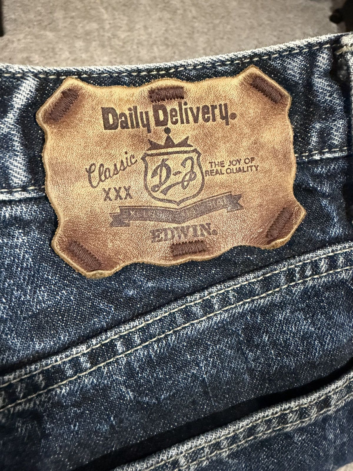 Edwin Japanese Edwin Daily Delivery Straight Blue Jeans Size US 30 / EU 46 - 3 Thumbnail