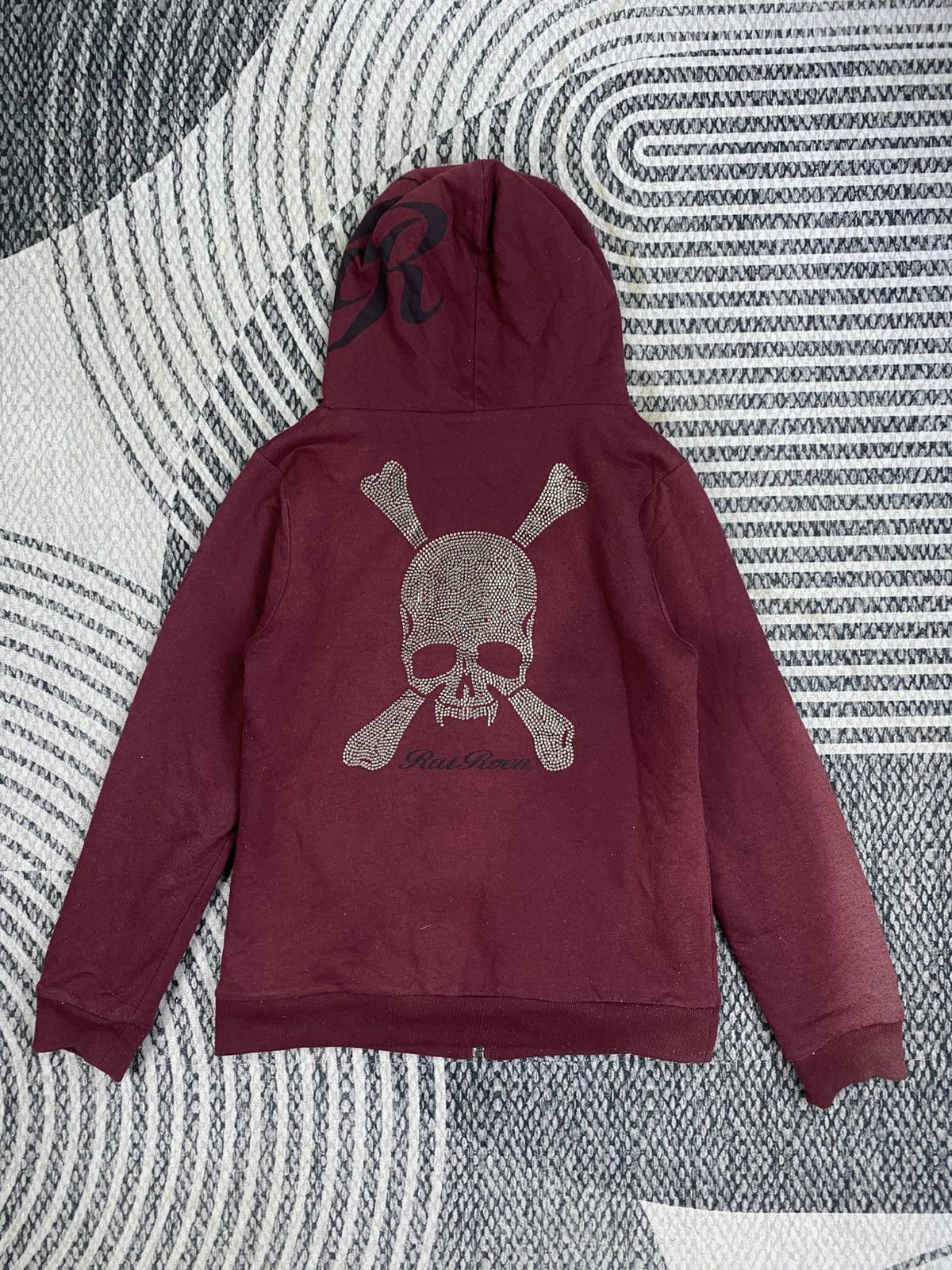 Japanese Brand Vintage Rat Roen Sherpa Lining Zip Hooded Shirt Size US M / EU 48-50 / 2 - 1 Thumbnail