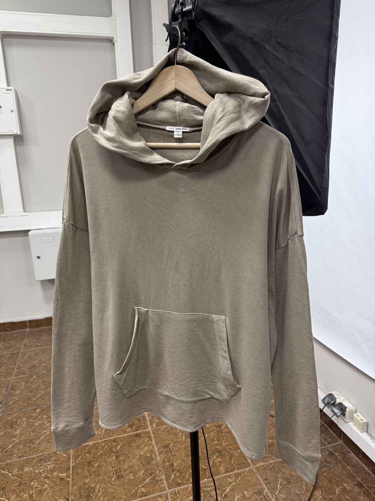 🇺🇸 James Perse Luxury Hoodie Made in USA Premium French Terry