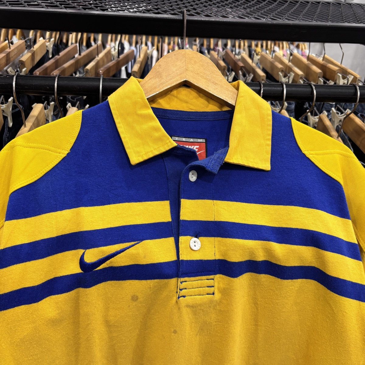 Nike Vtg Nike Rugby 90s Size US L / EU 52-54 / 3 - 3 Thumbnail