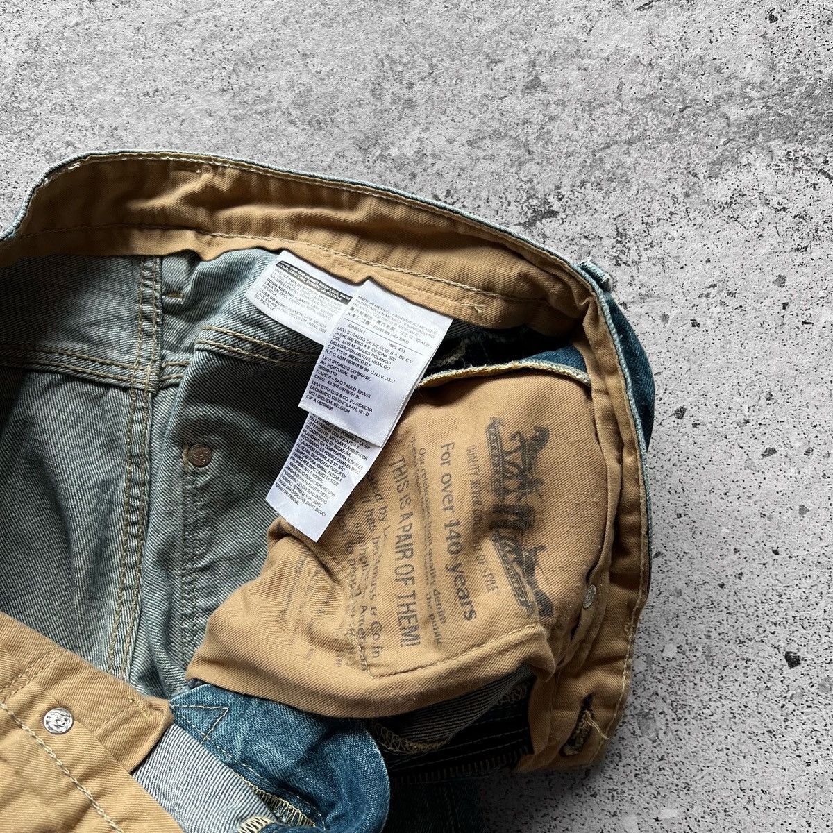 Designer × Levi's Levis 504 Womens Blue Denim Jeans Pockets Logo Size 30" / US 8 / IT 44 - 8 Thumbnail