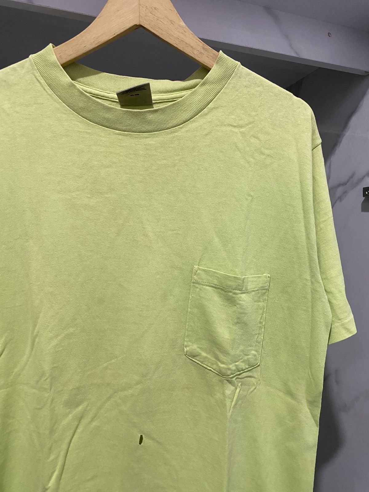 Vintage Vintage 80s Blank Pocket Olive Green Size US L / EU 52-54 / 3 - 2 Thumbnail