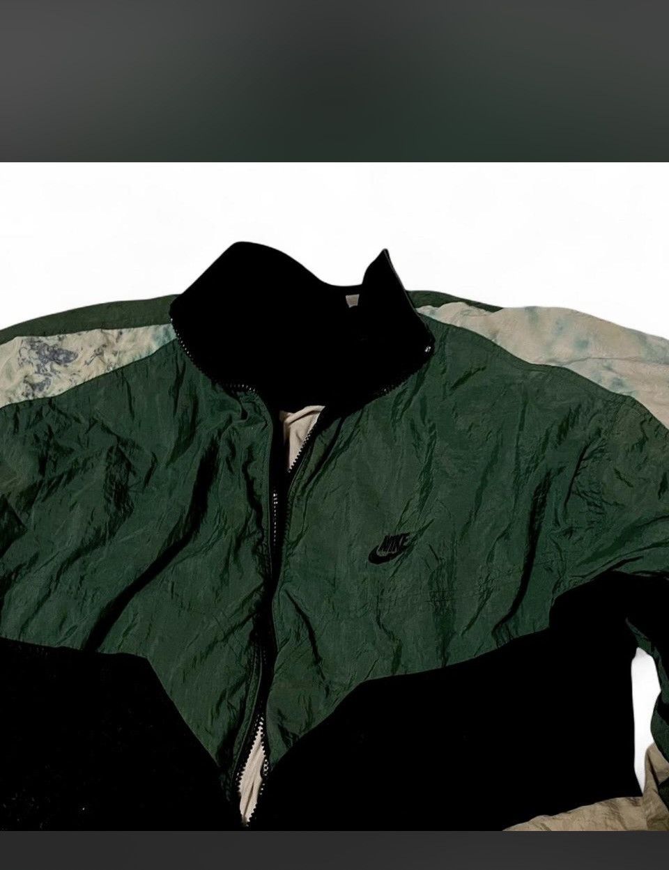 Nike Vintage 90s Nike Distressed windbreaker Sleeves Jacket XXL Size US XXL / EU 58 / 5 - 3 Thumbnail