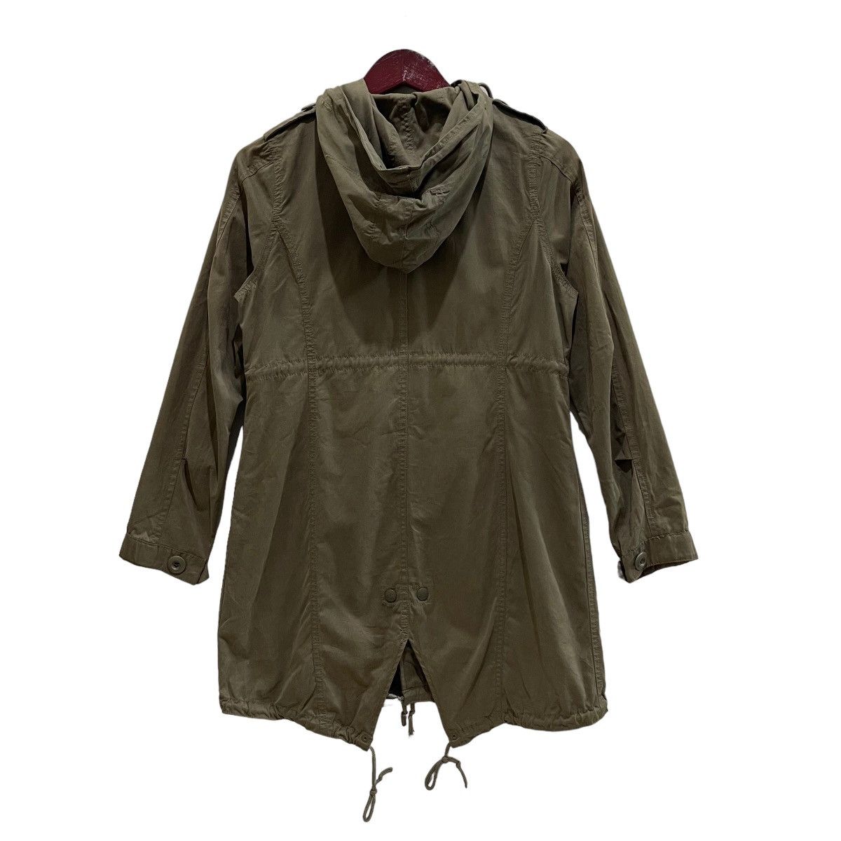 Alpha Industries × Vintage Vintage Alpha Industries Hoodie Parka Jacket Size US S / EU 44-46 / 1 - 10 Thumbnail