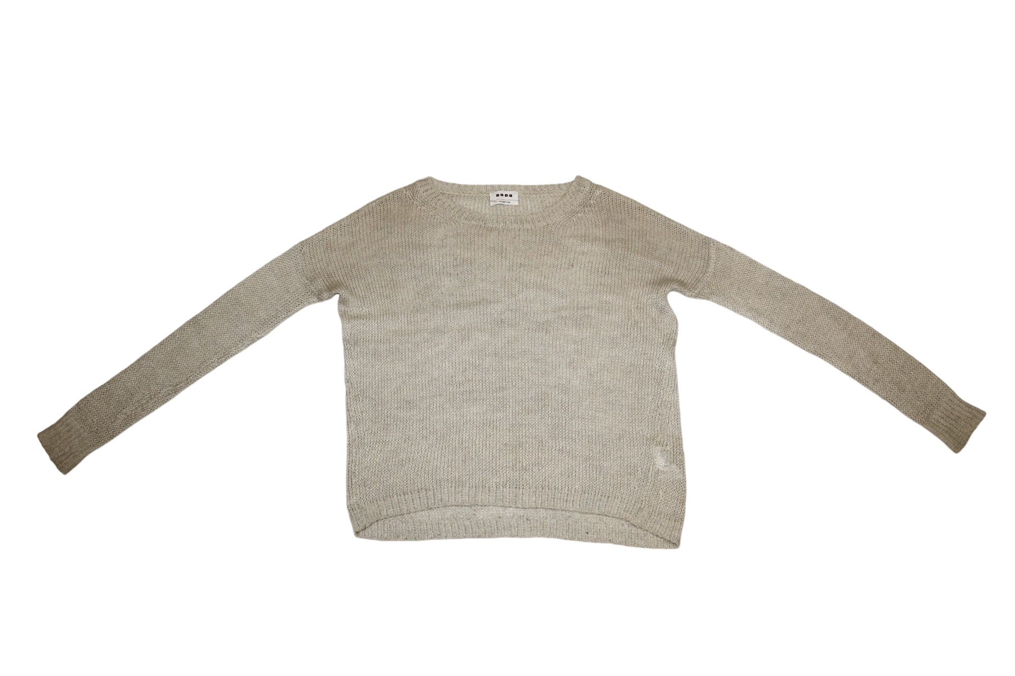 Japanese Brand PLST co. Issey Miyake Mix Linen Knit Hercules Sweater Size M / US 6-8 / IT 42-44 - 3 Thumbnail