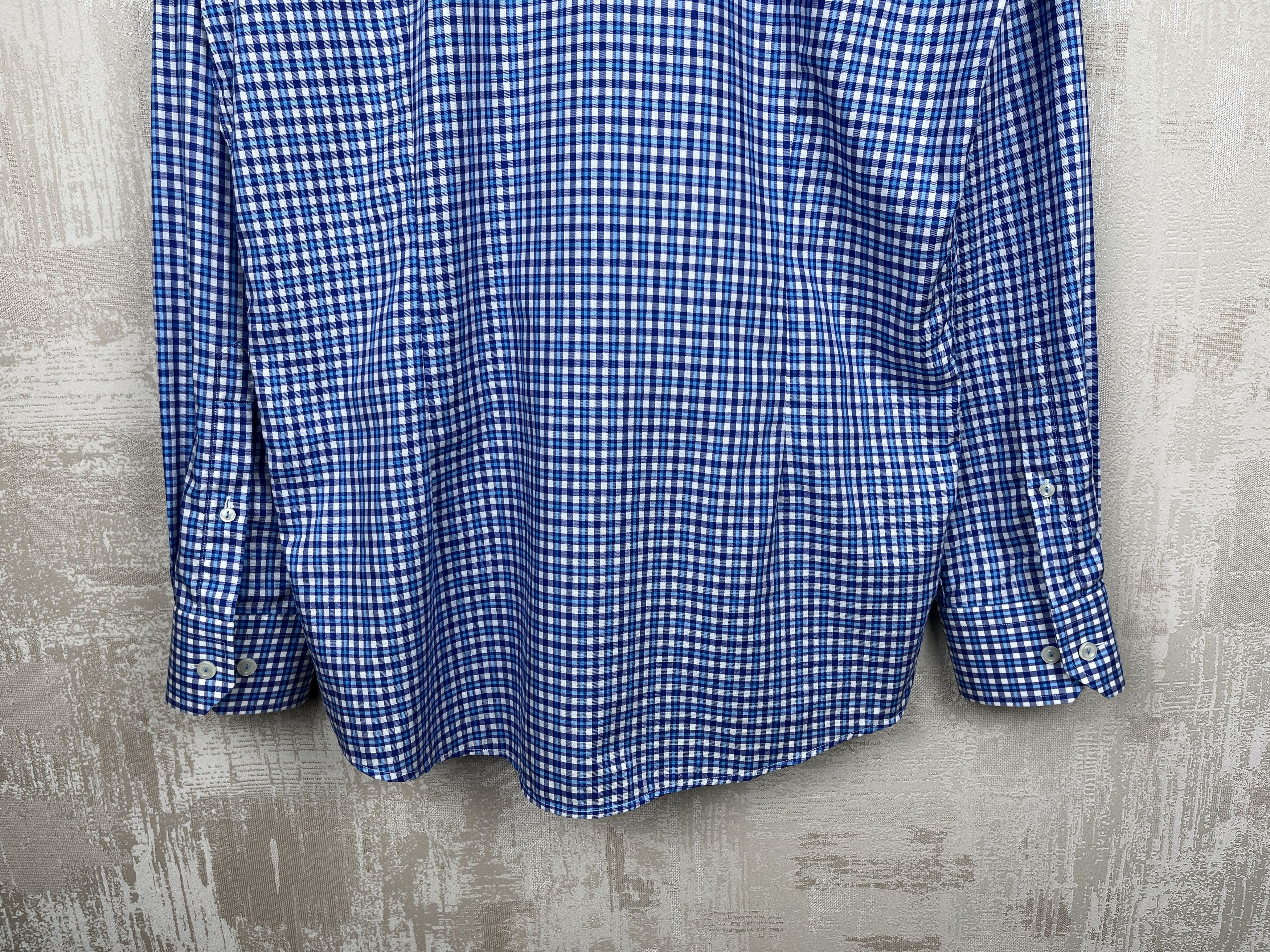 Eton Eton Check Dress Shirt Long Sleeve Men's Size 39 15.5 Size US M / EU 48-50 / 2 - 14 Thumbnail