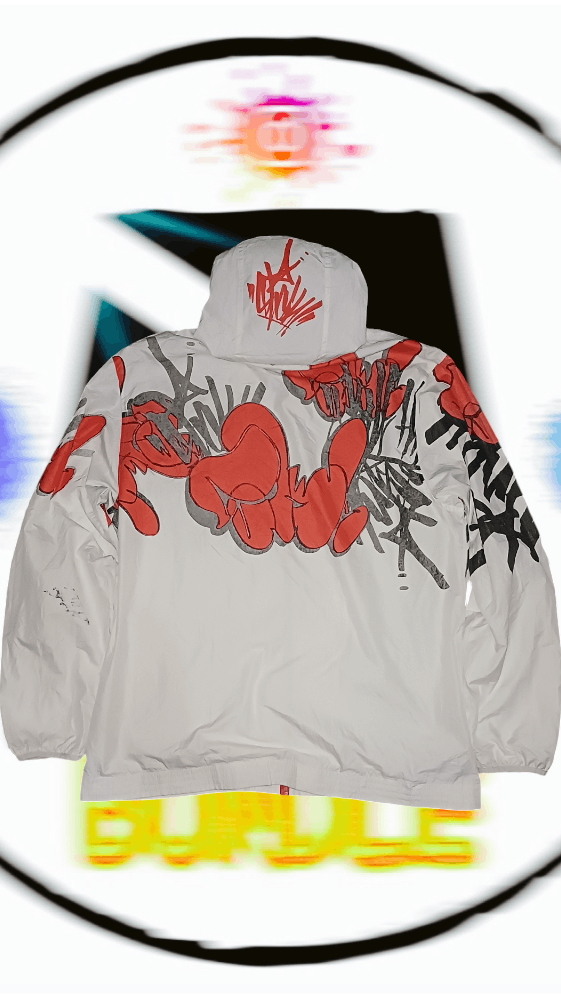Adidas Adidas Grafitti Vintage Size US XXL / EU 58 / 5 - 2 Thumbnail