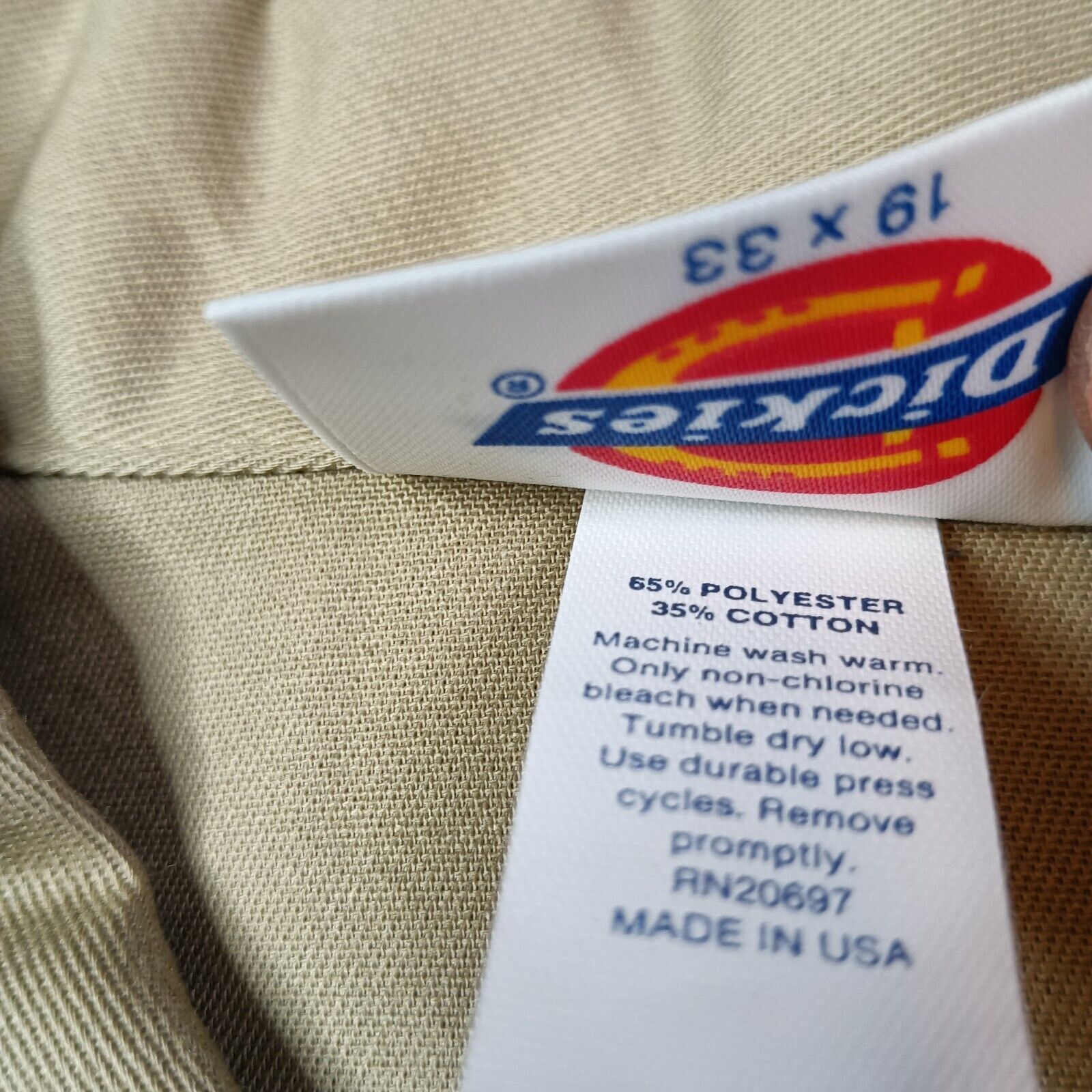 Dickies Vintage Dickies Mens Shirt Size US XXL / EU 58 / 5 - 4 Thumbnail