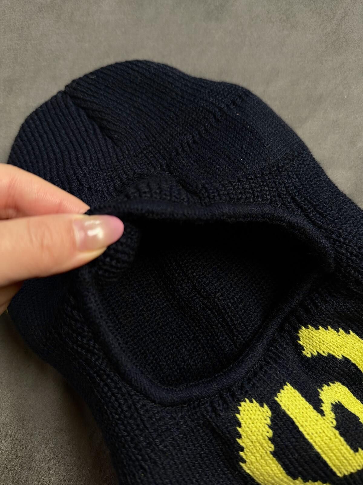 Other Deadstock BSTORY Classic Logo Knit Balaclava Ski Mask Black Size ONE SIZE - 3 Thumbnail