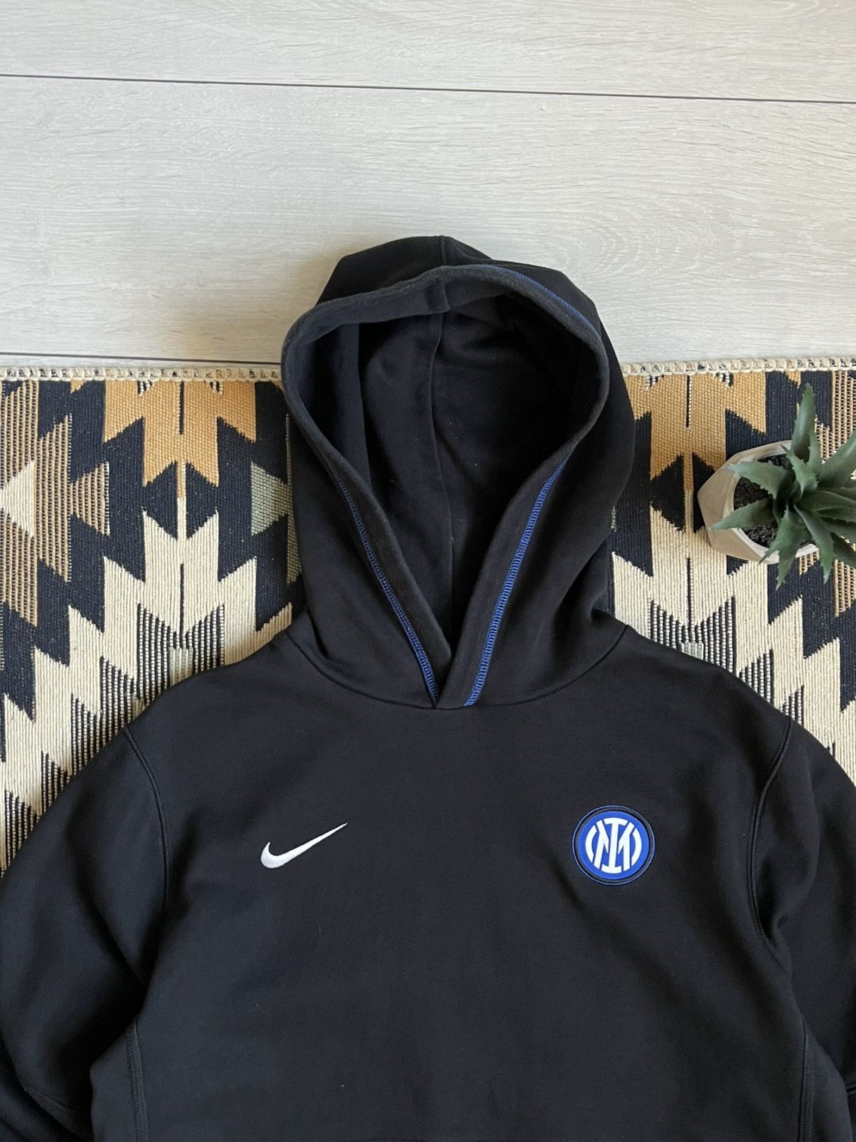 Nike Nike Inter Milan Soccer Hoodie Size US M / EU 48-50 / 2 - 4 Thumbnail