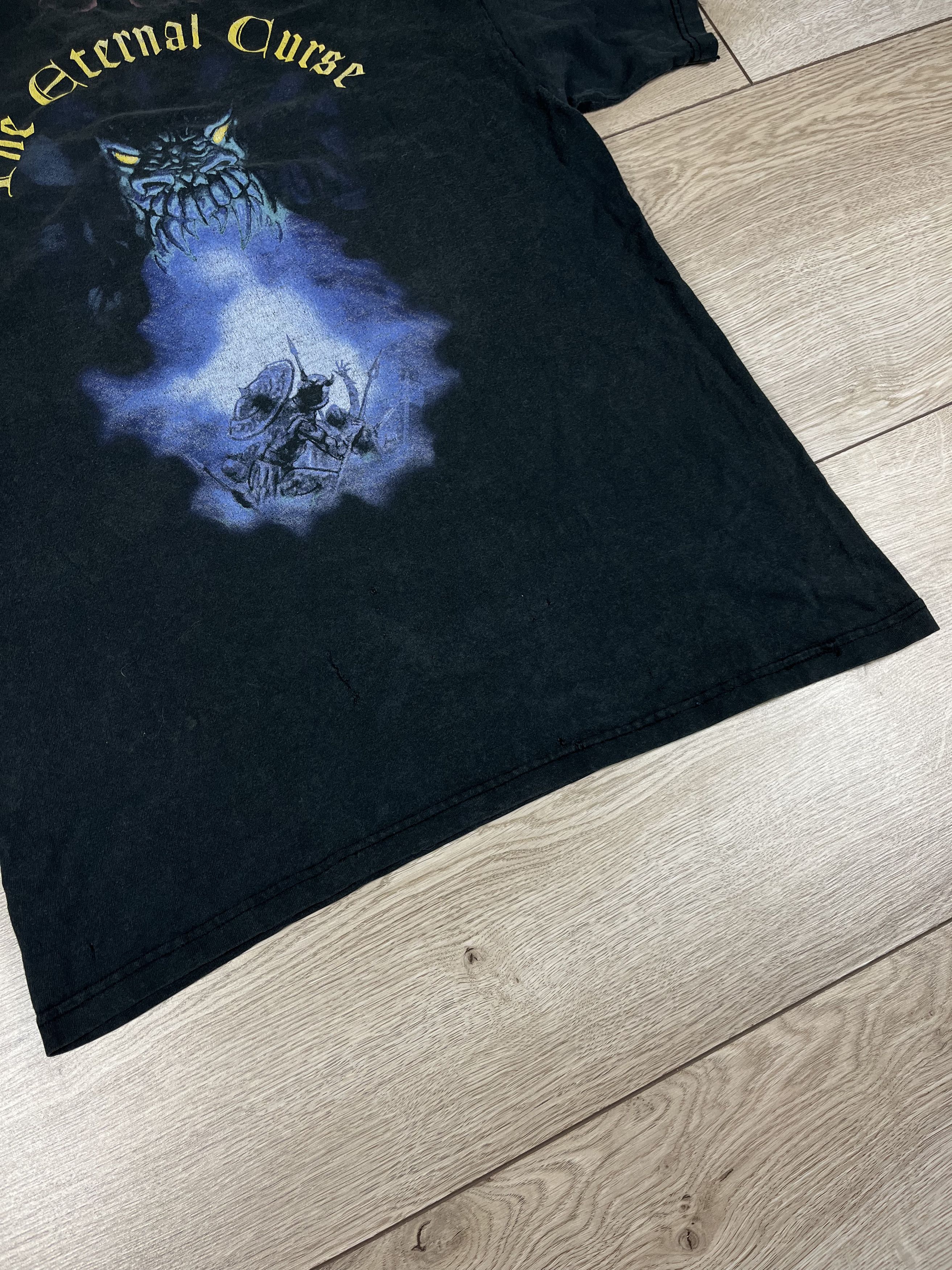 Band Tees × Vintage 1998 Blind Guardian The Eternal Curse Tshirt Vintage 90s Size US L / EU 52-54 / 3 - 12 Thumbnail