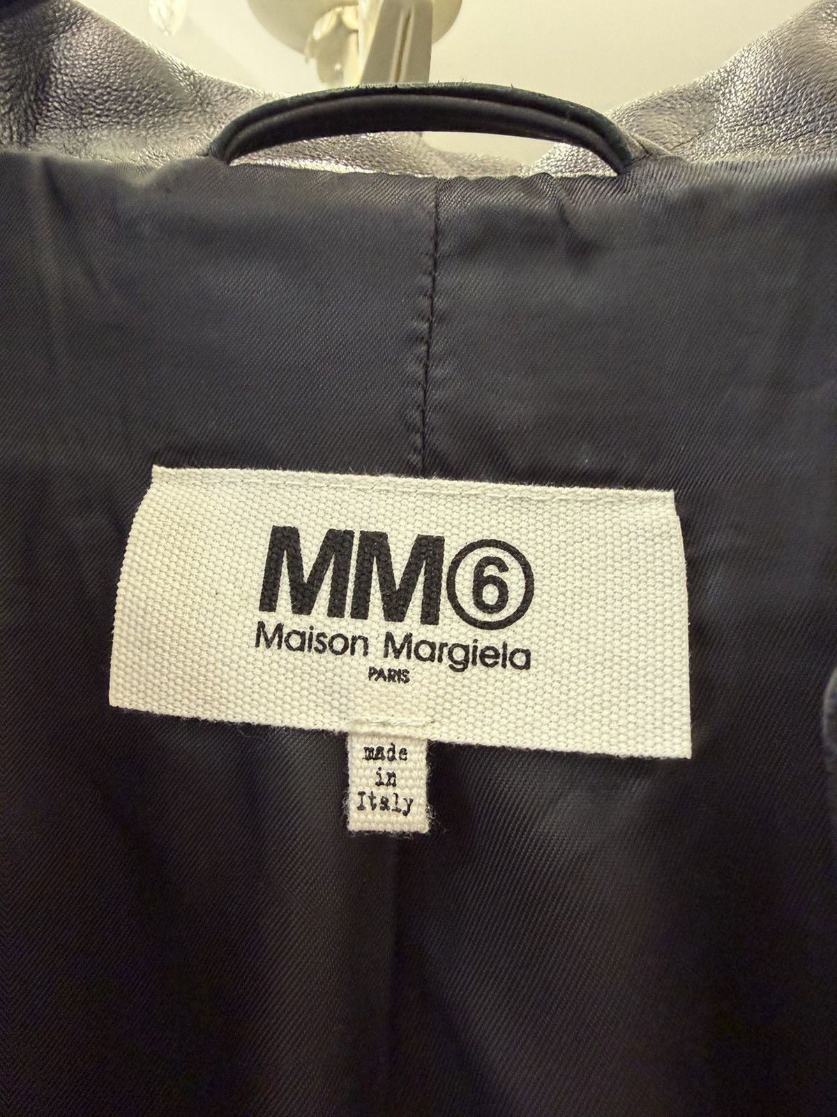 Maison Margiela Maison Margiela Unisex Leather Jacket Size M Size M / US 6-8 / IT 42-44 - 24 Thumbnail