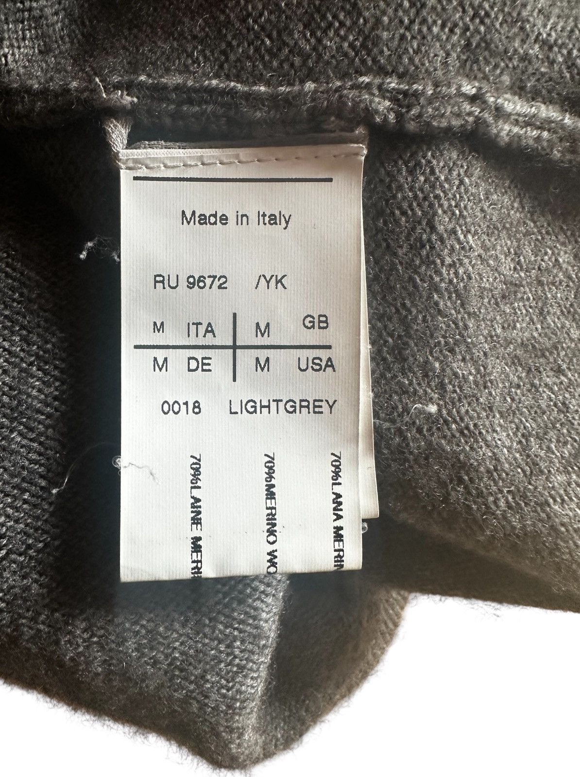 Rick Owens Rick Owens FW12 Larry Mountain Knit Sweater Hoodie Size US M / EU 48-50 / 2 - 9 Thumbnail